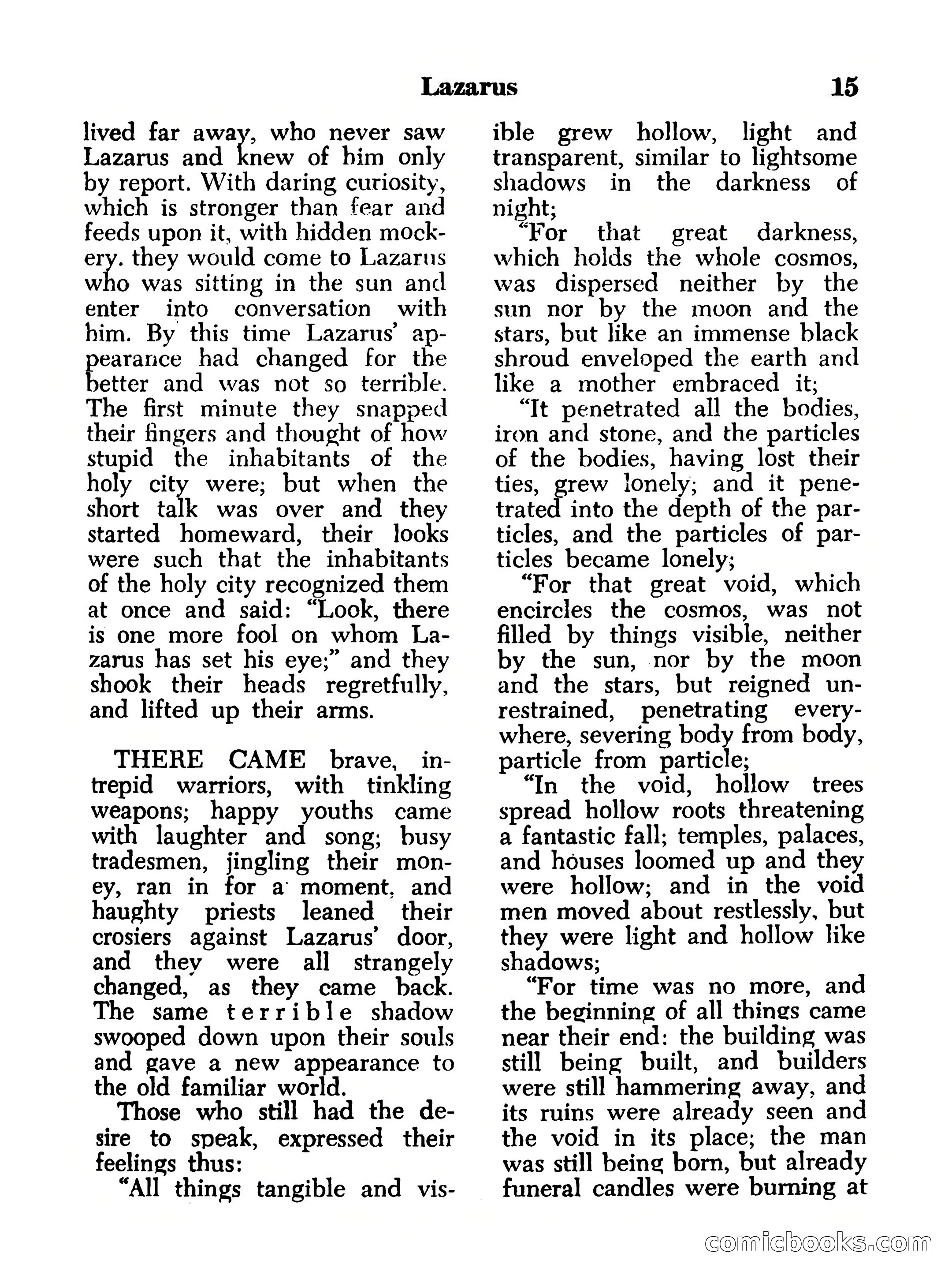 Magazine of Horror #16 — page 15 of 132