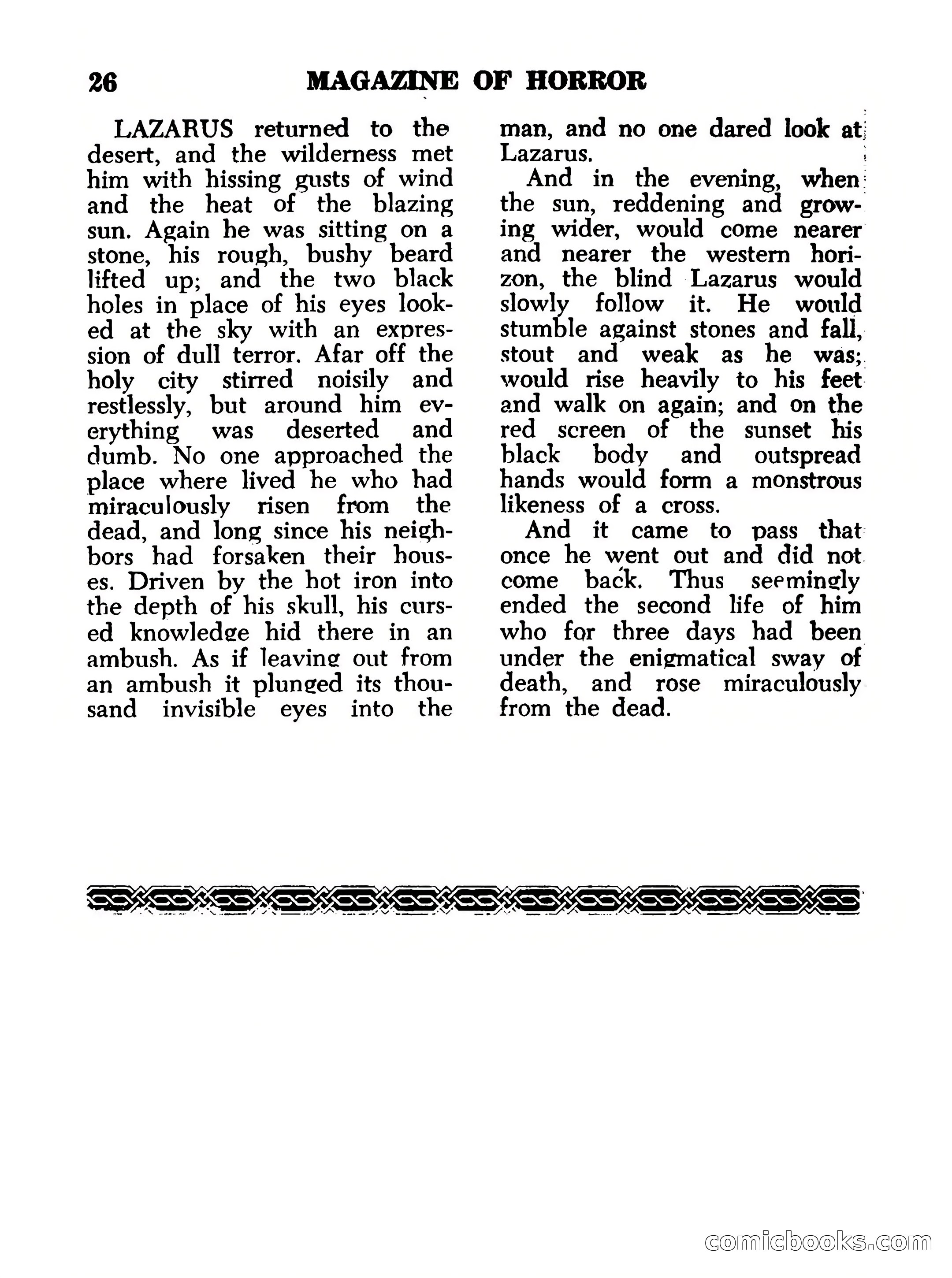 Magazine of Horror #16 — page 26 of 132