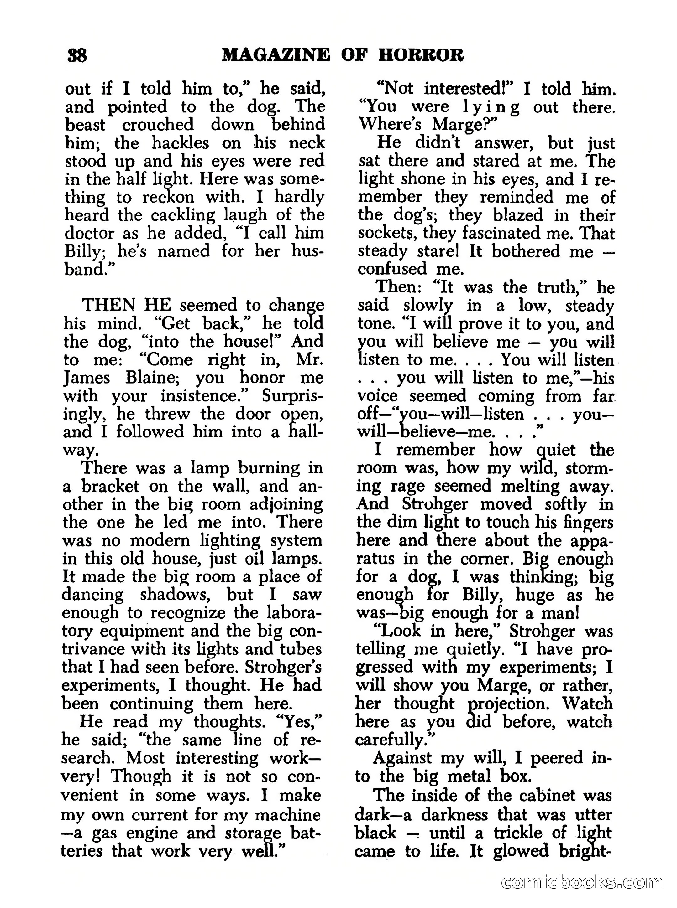 Magazine of Horror #16 — page 38 of 132