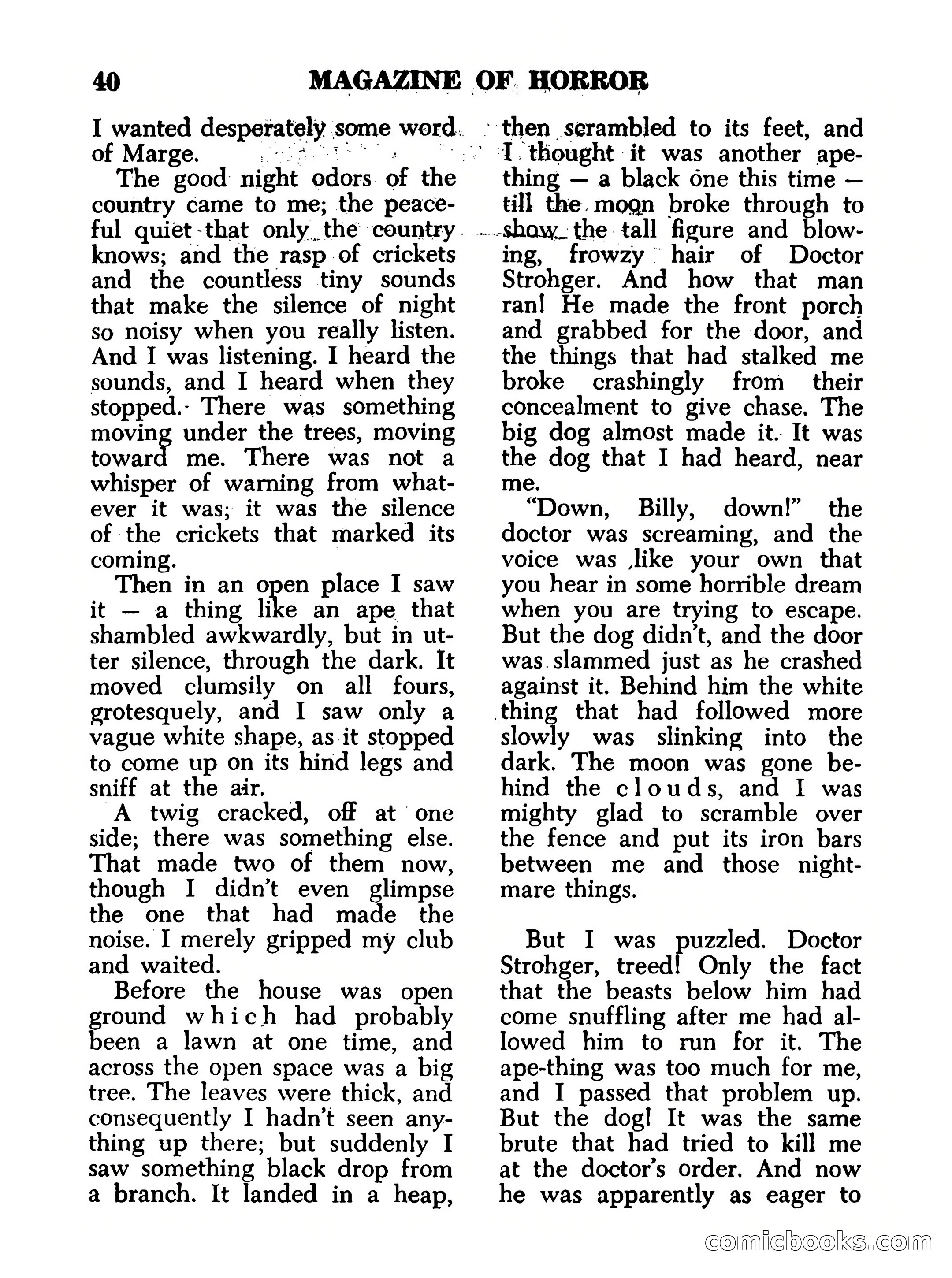 Magazine of Horror #16 — page 40 of 132