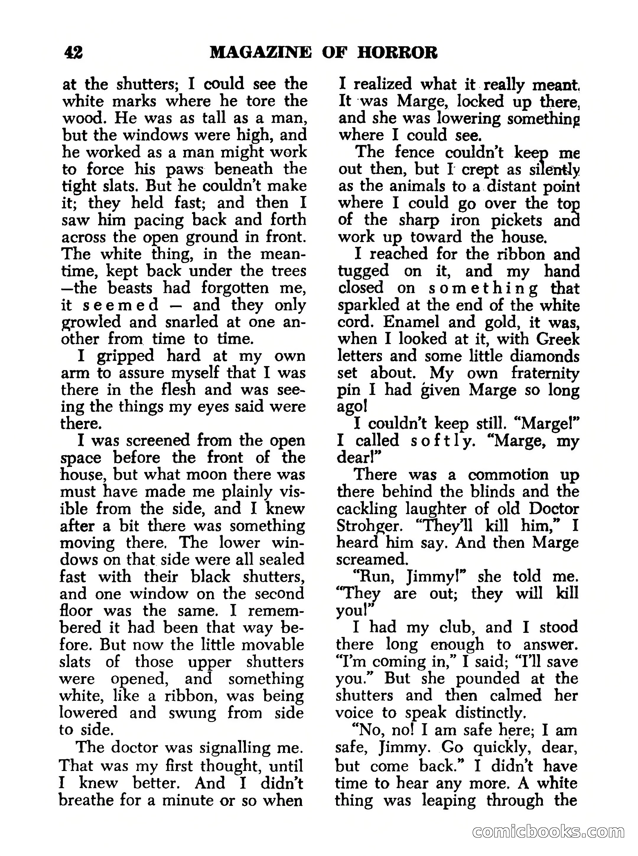 Magazine of Horror #16 — page 42 of 132