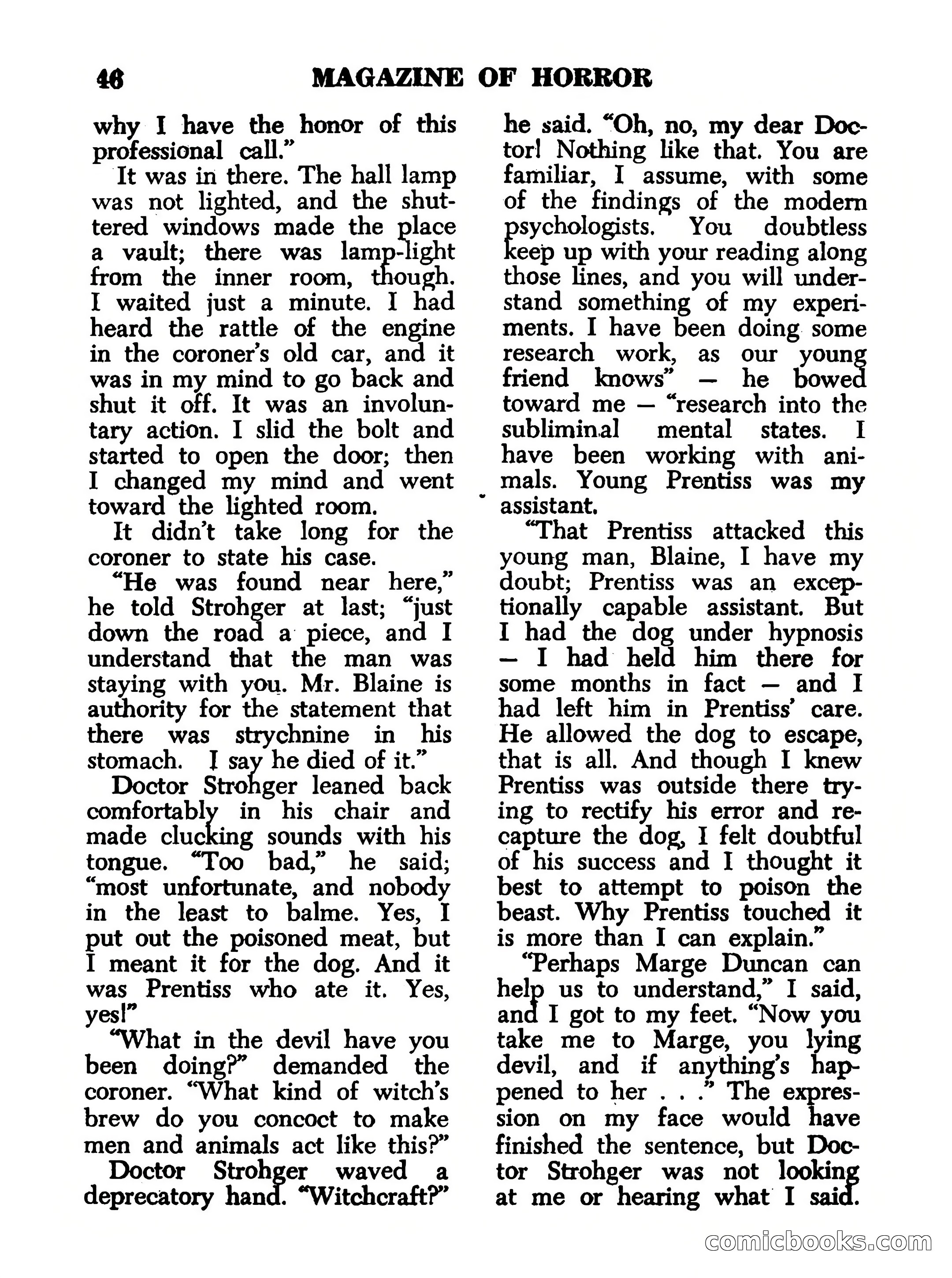 Magazine of Horror #16 — page 46 of 132