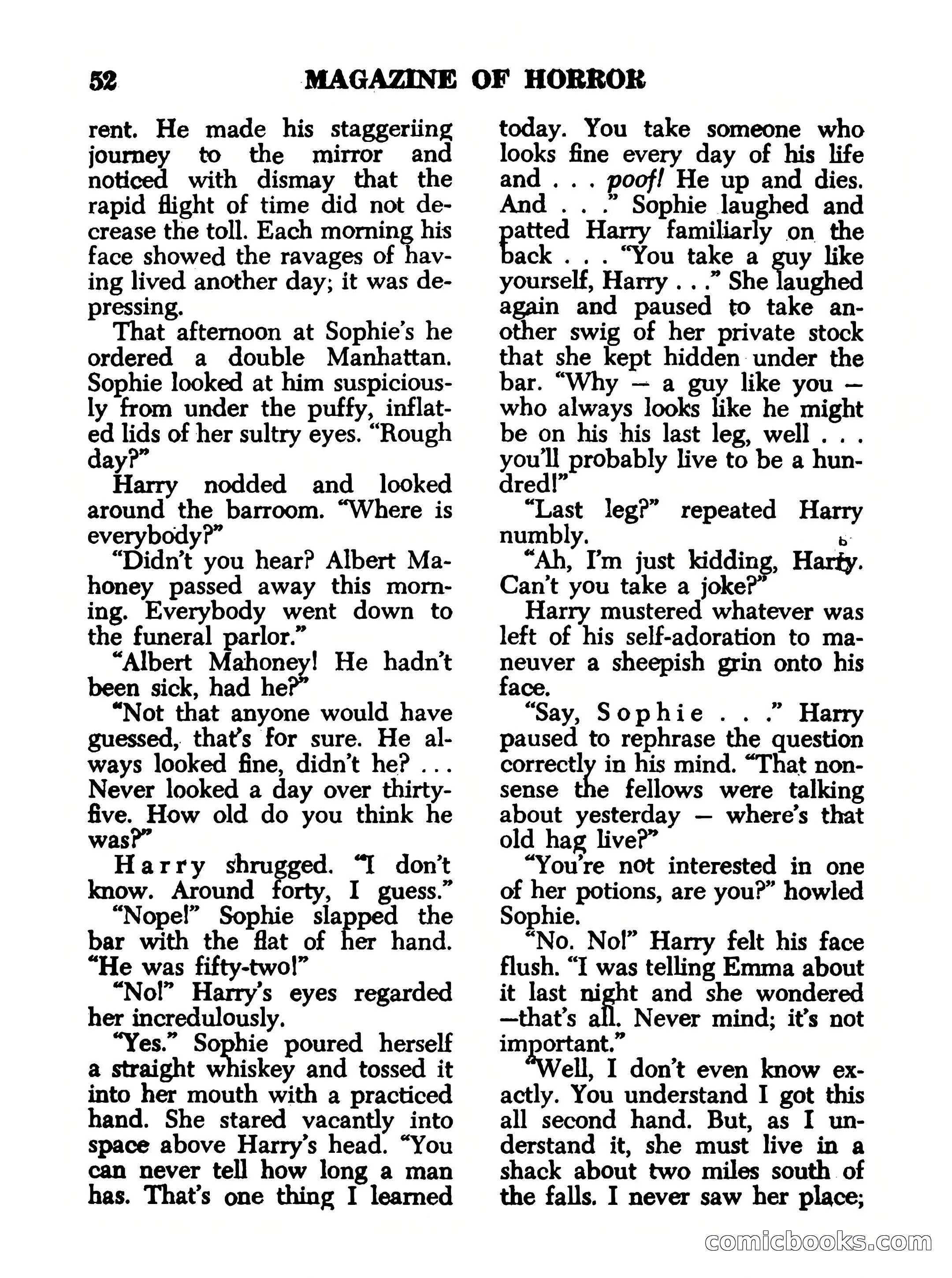 Magazine of Horror #16 — page 52 of 132