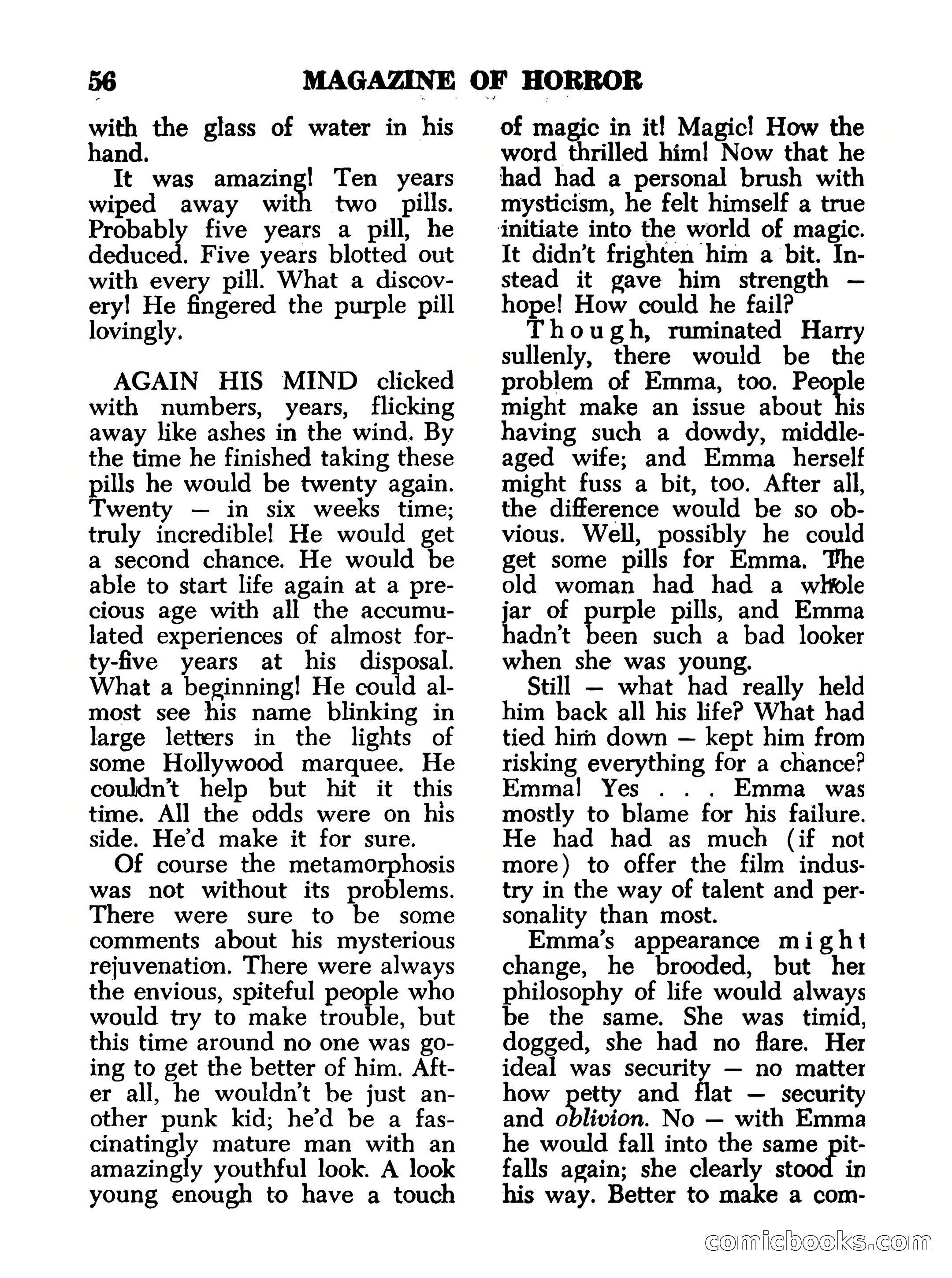 Magazine of Horror #16 — page 56 of 132
