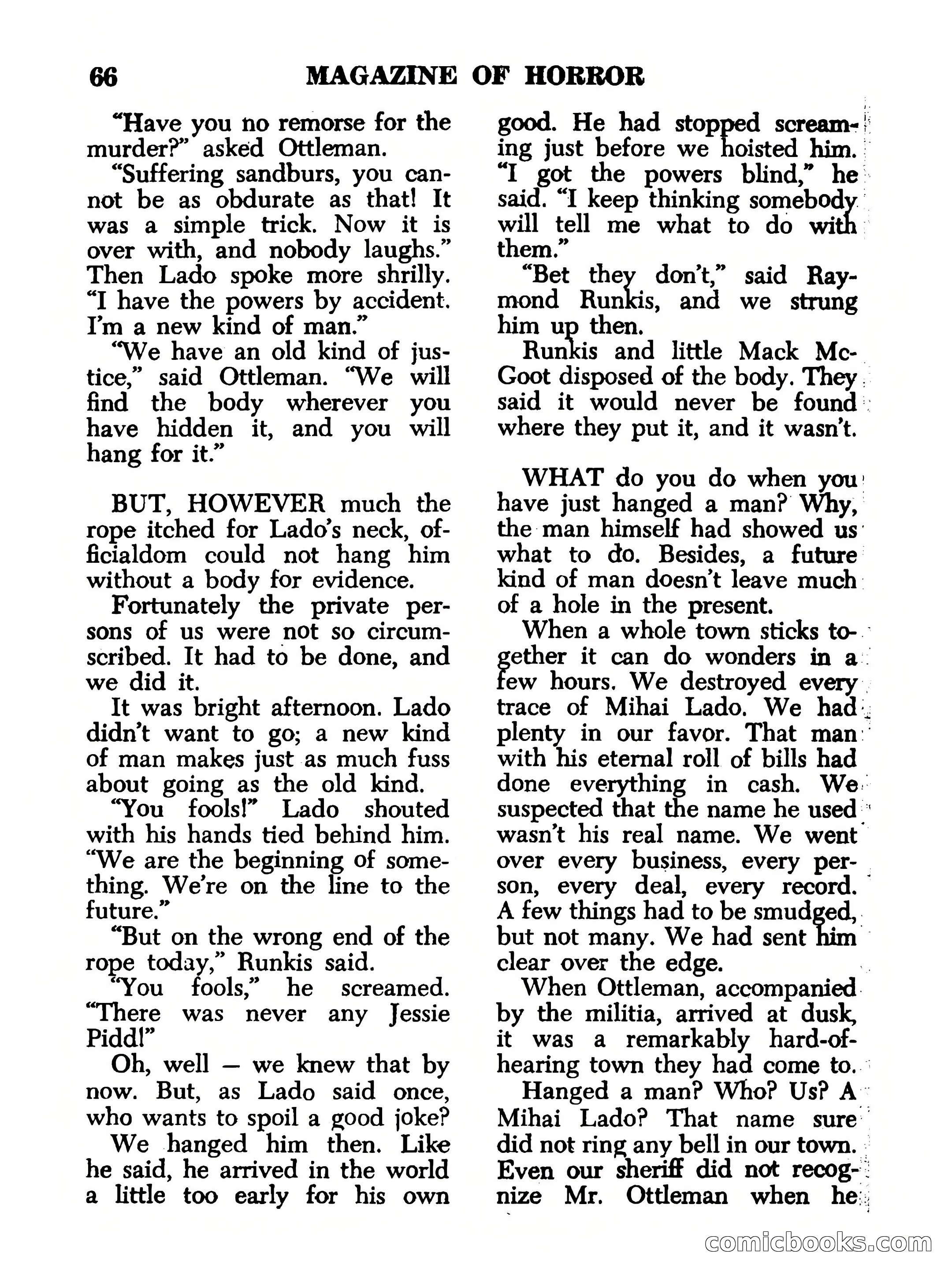 Magazine of Horror #16 — page 66 of 132