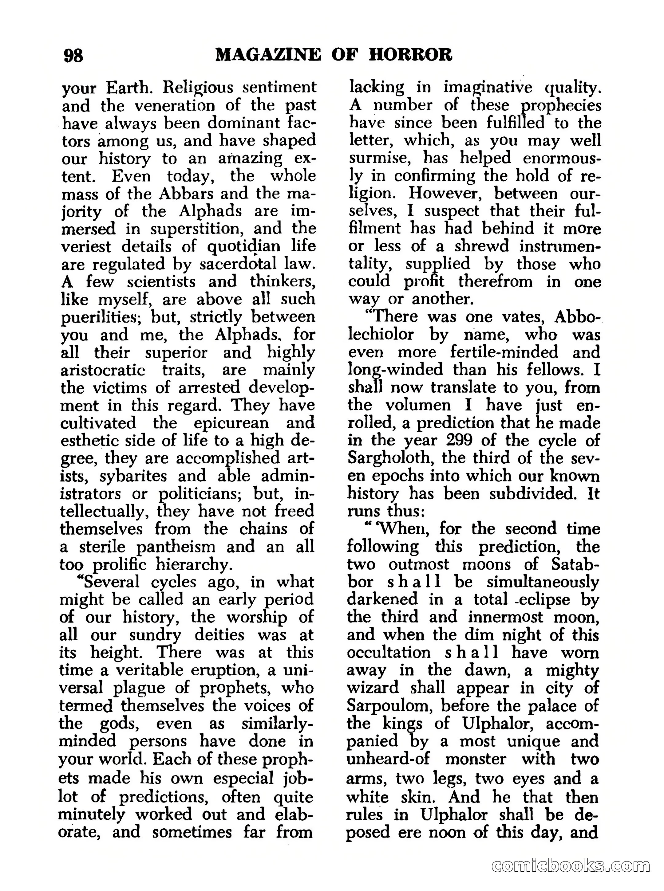 Magazine of Horror #16 — page 98 of 132