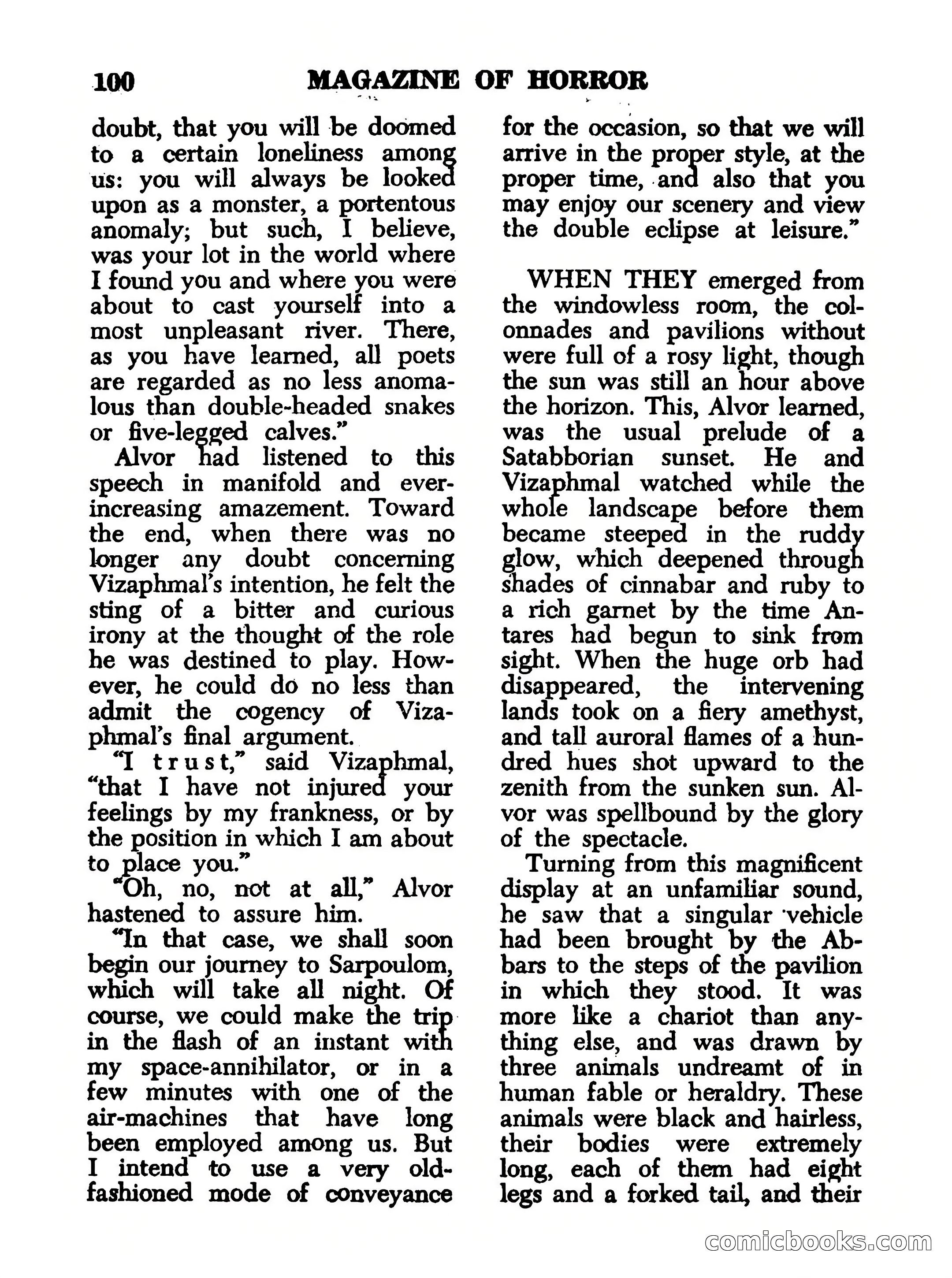 Magazine of Horror #16 — page 100 of 132