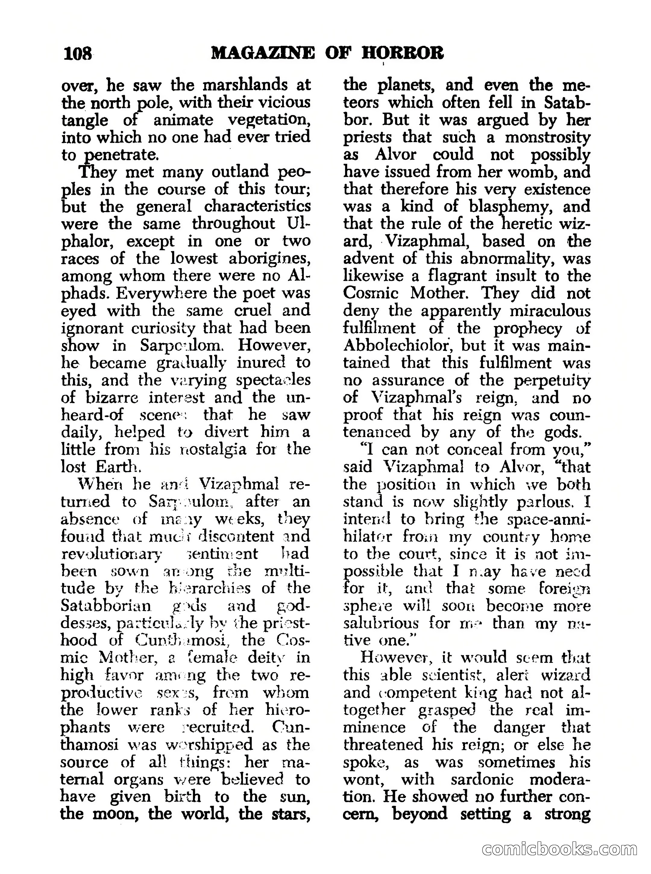 Magazine of Horror #16 — page 108 of 132