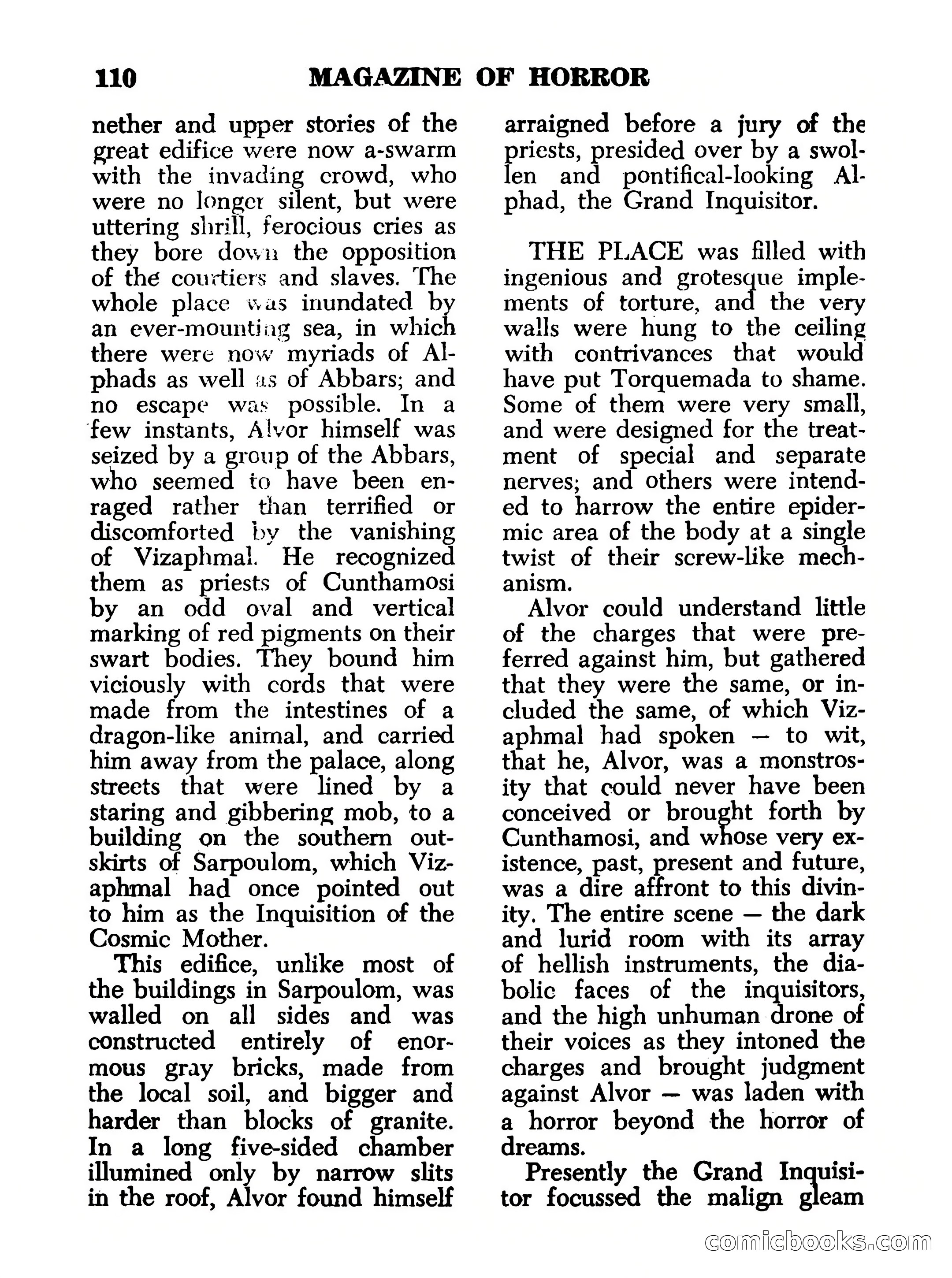 Magazine of Horror #16 — page 110 of 132