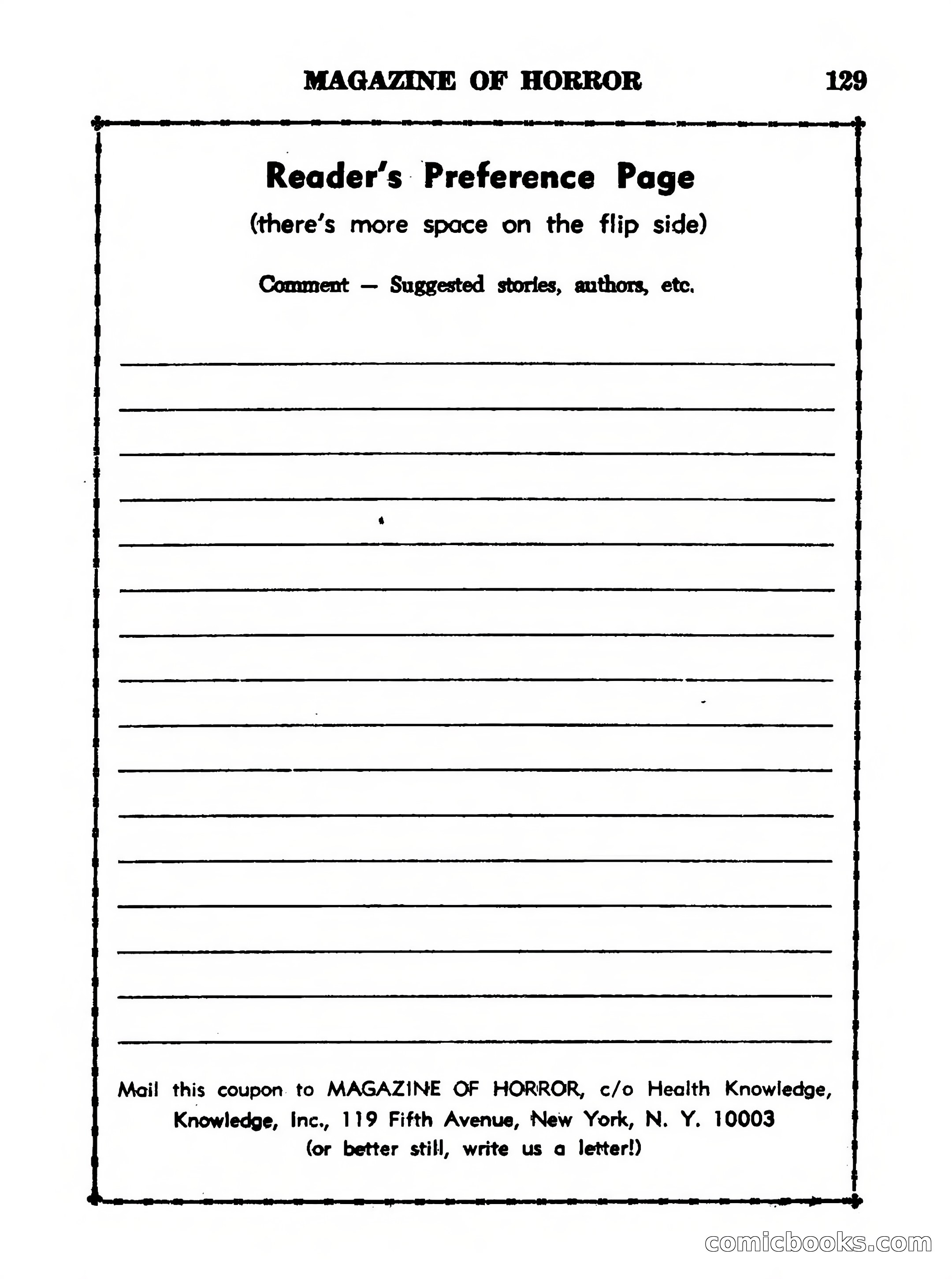 Magazine of Horror #16 — page 129 of 132