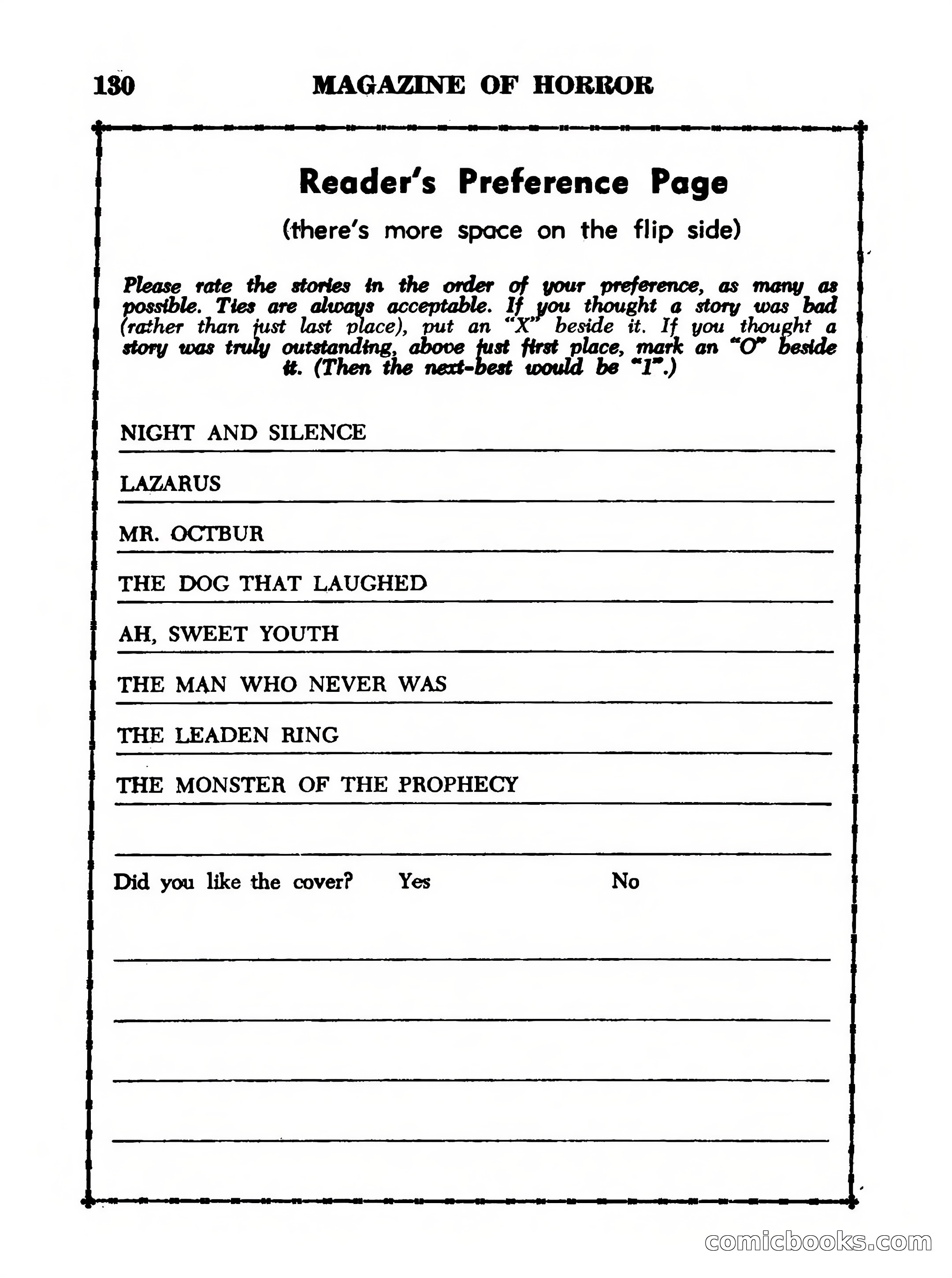 Magazine of Horror #16 — page 130 of 132