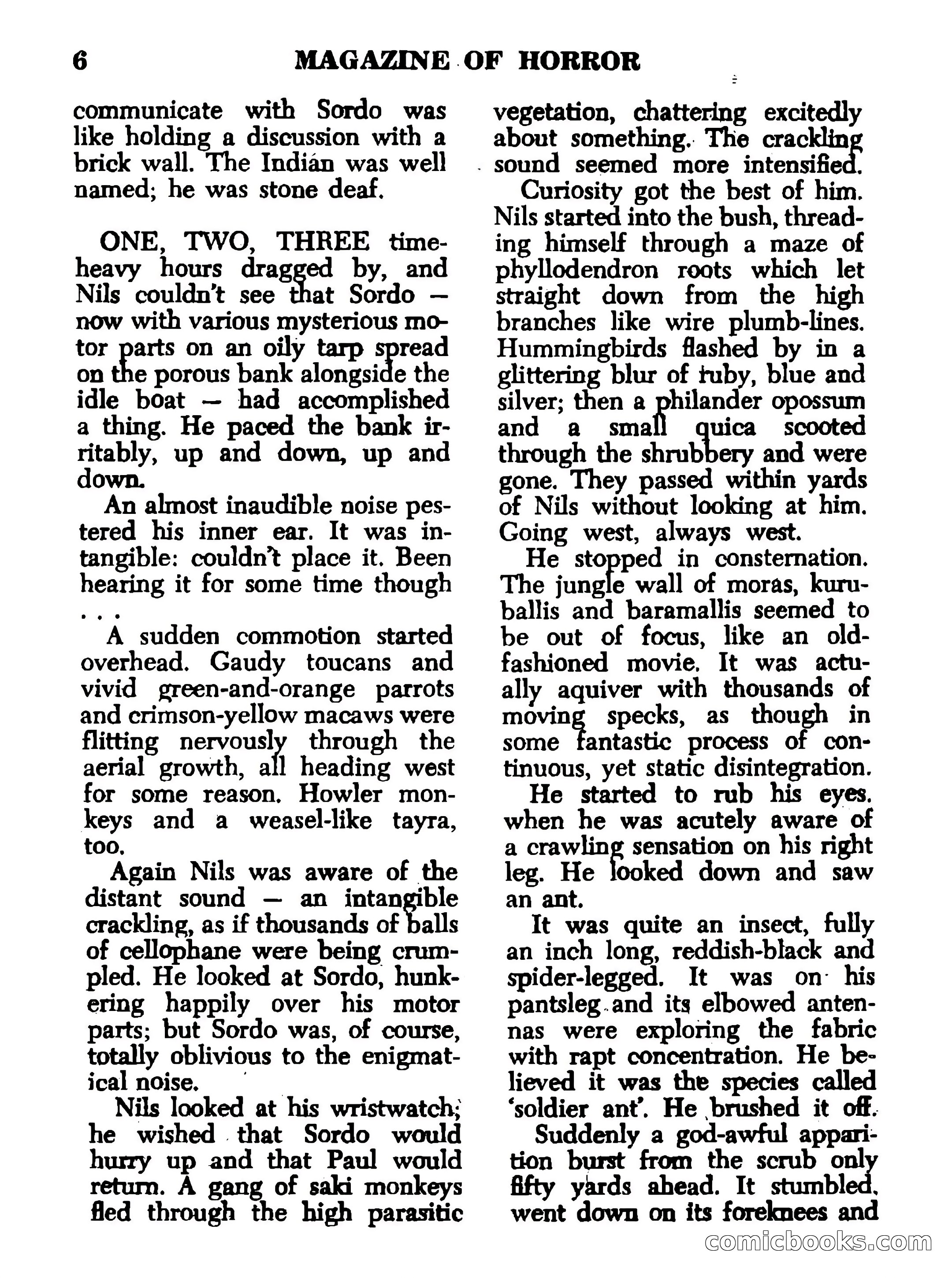 Magazine of Horror #17 — page 6 of 132