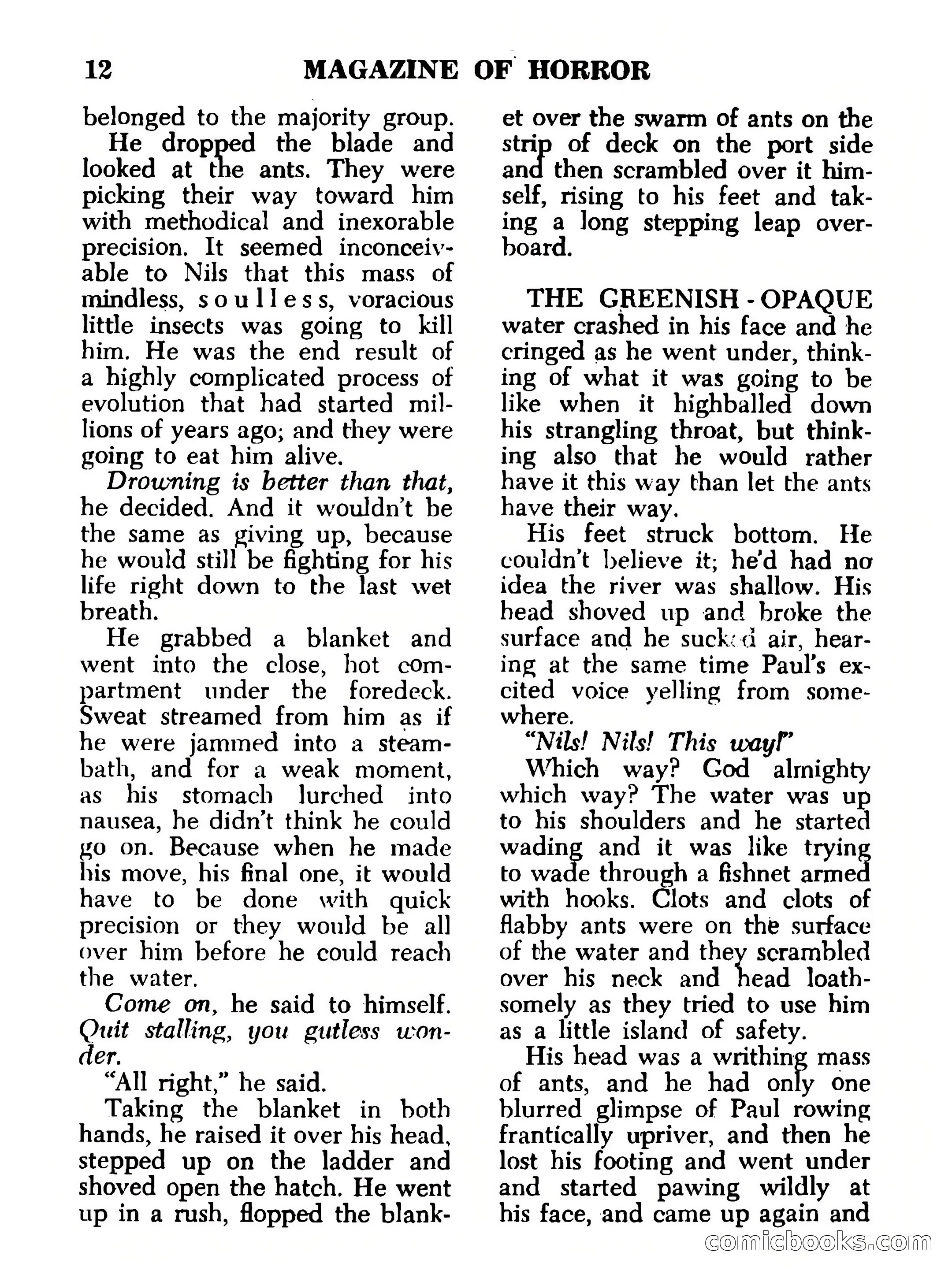 Magazine of Horror #17 — page 12 of 132