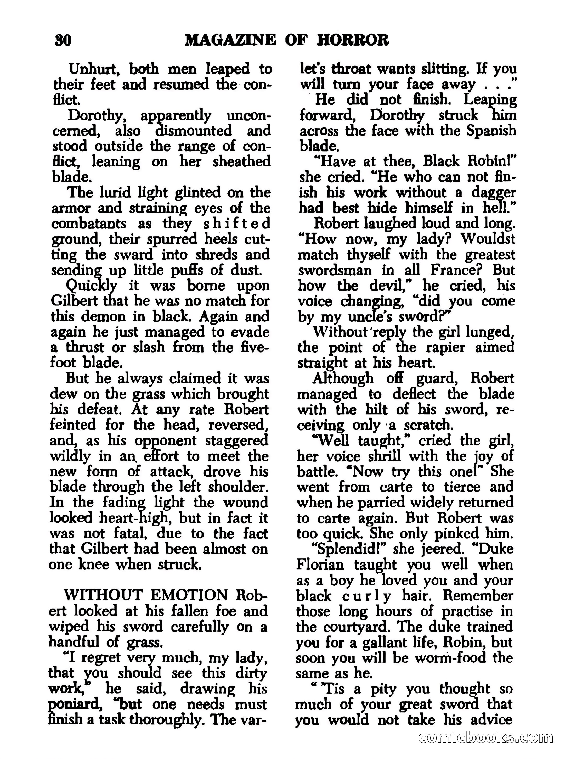 Magazine of Horror #17 — page 30 of 132