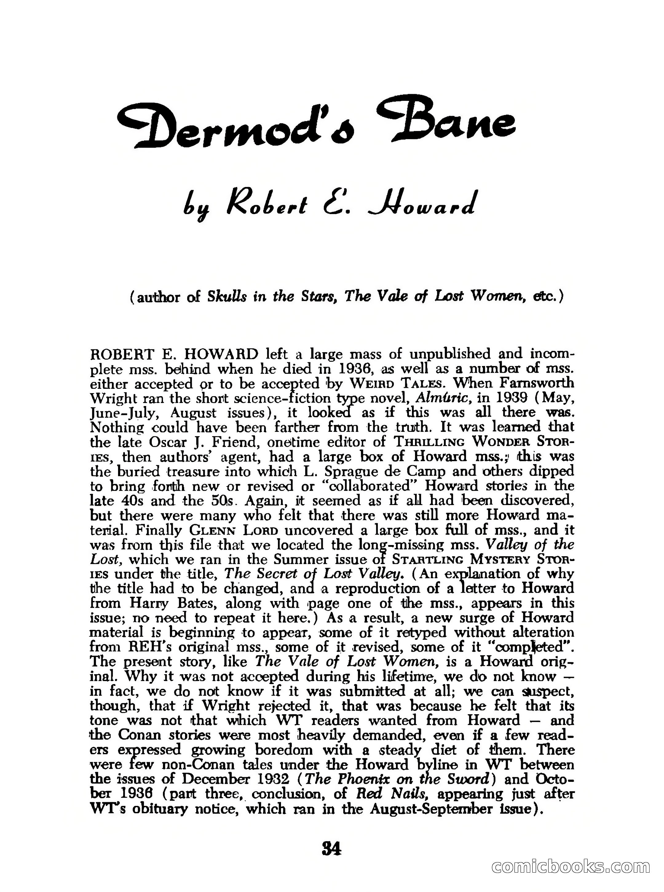 Magazine of Horror #17 — page 34 of 132