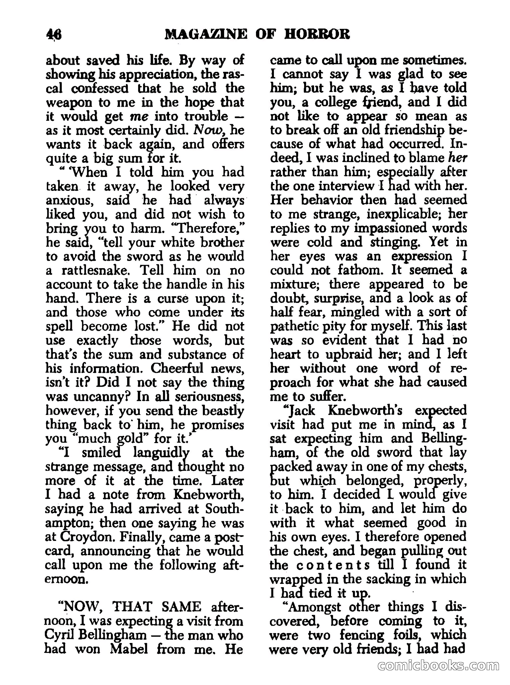 Magazine of Horror #17 — page 46 of 132