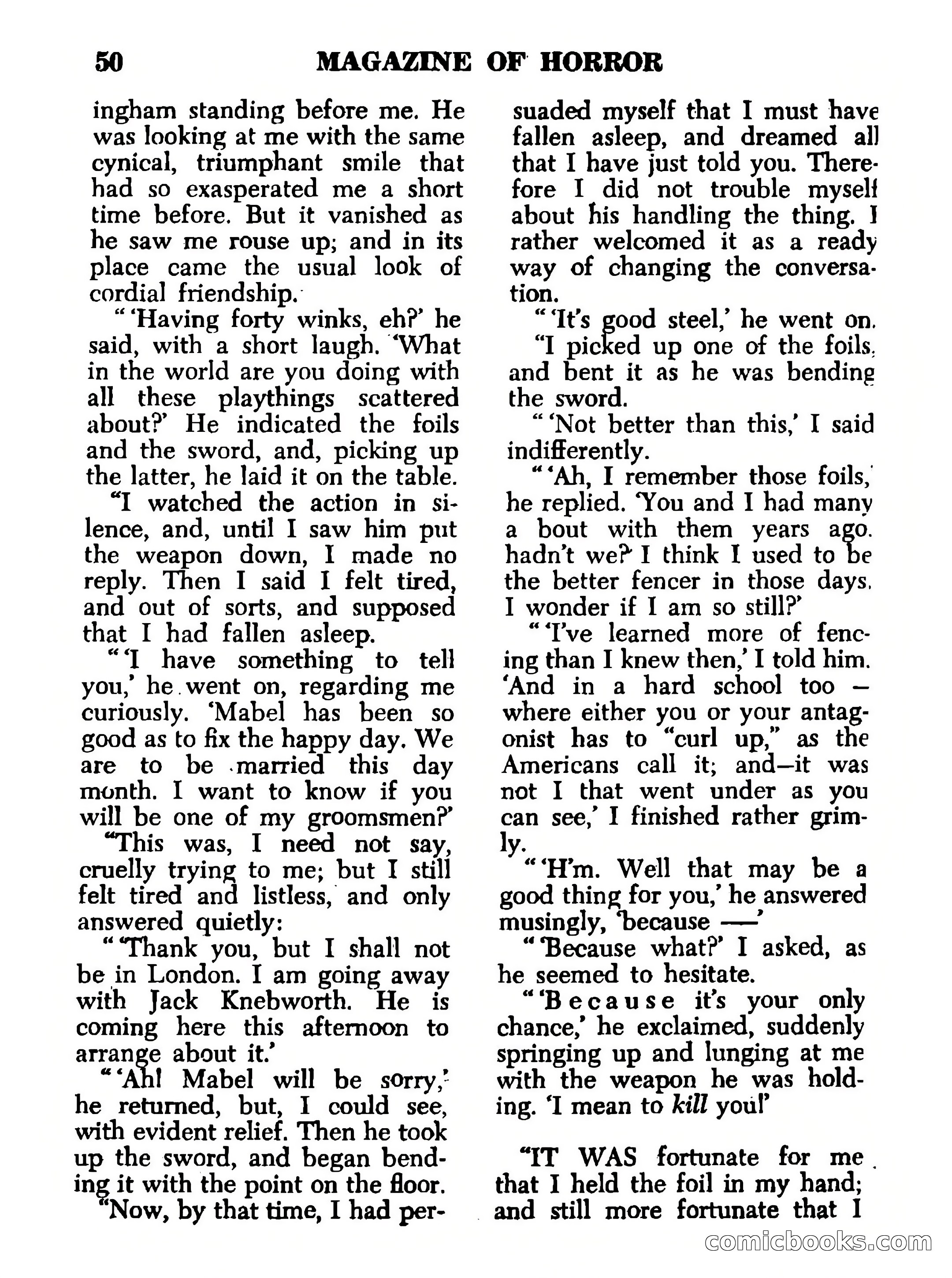 Magazine of Horror #17 — page 50 of 132