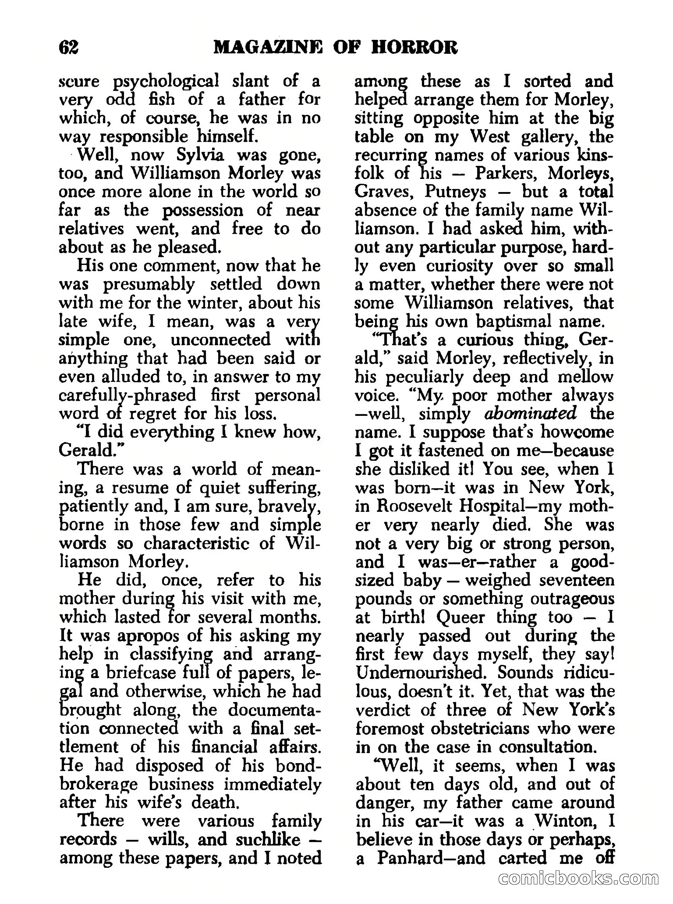 Magazine of Horror #17 — page 62 of 132