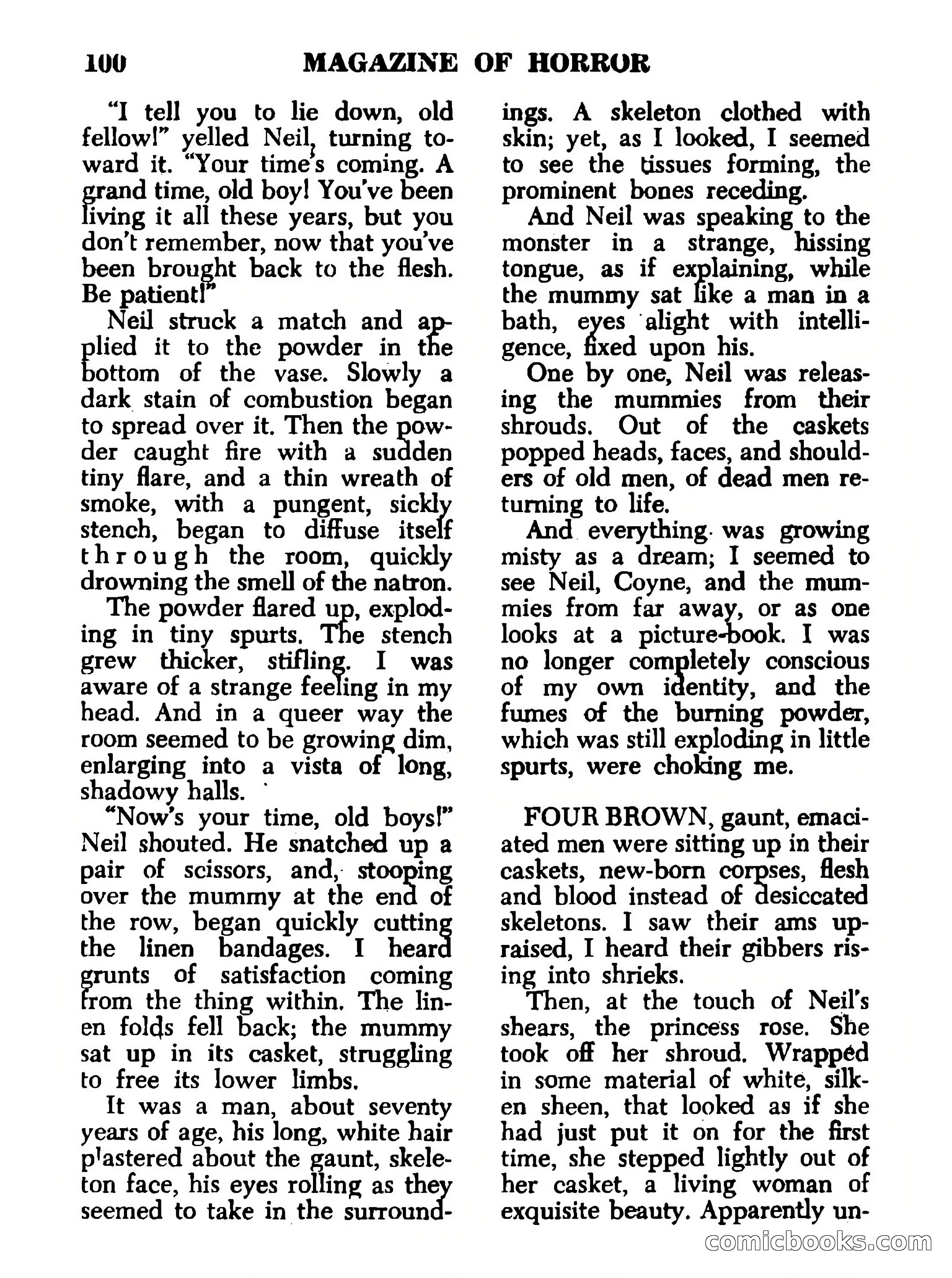 Magazine of Horror #17 — page 100 of 132