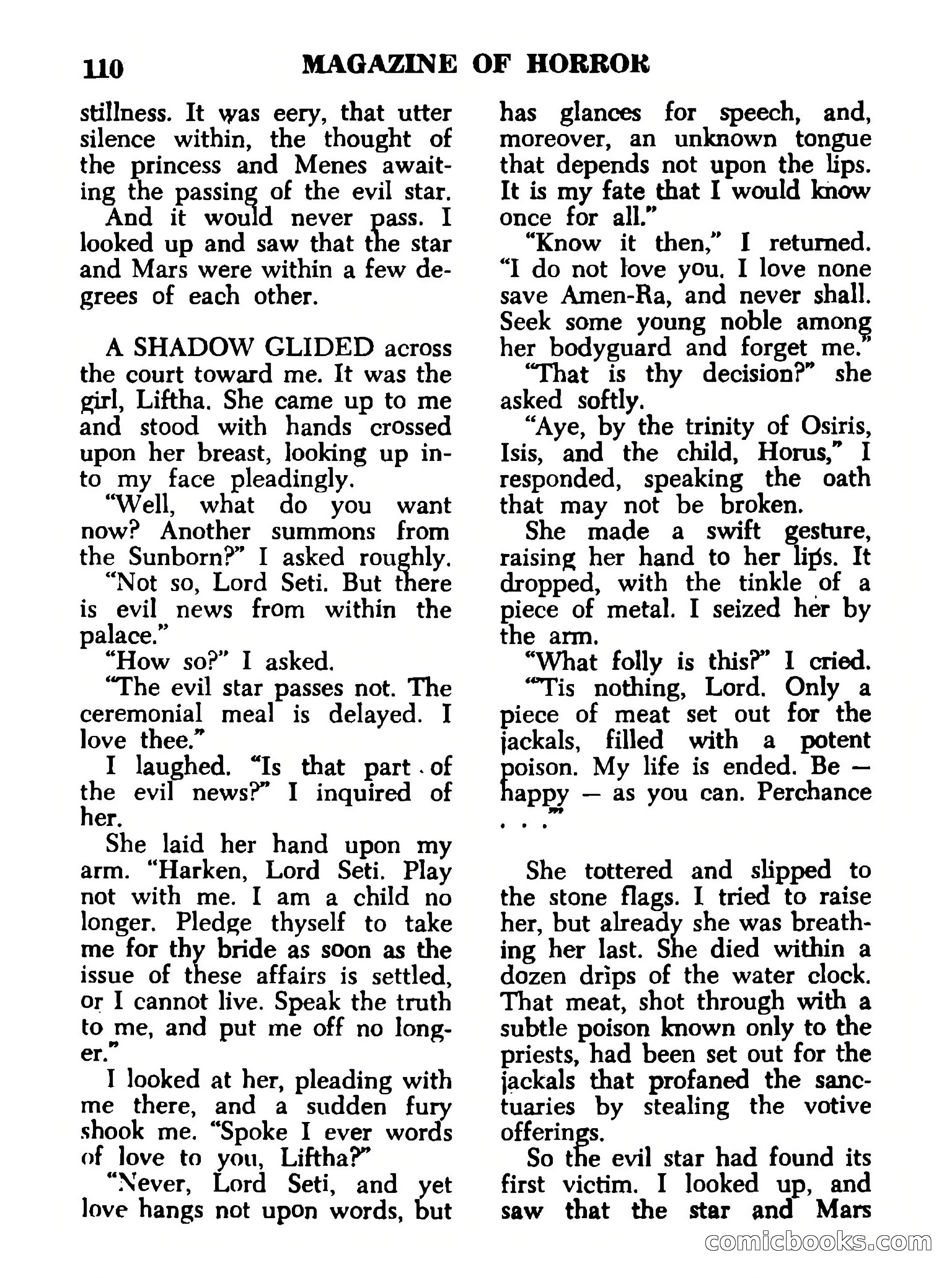 Magazine of Horror #17 — page 110 of 132