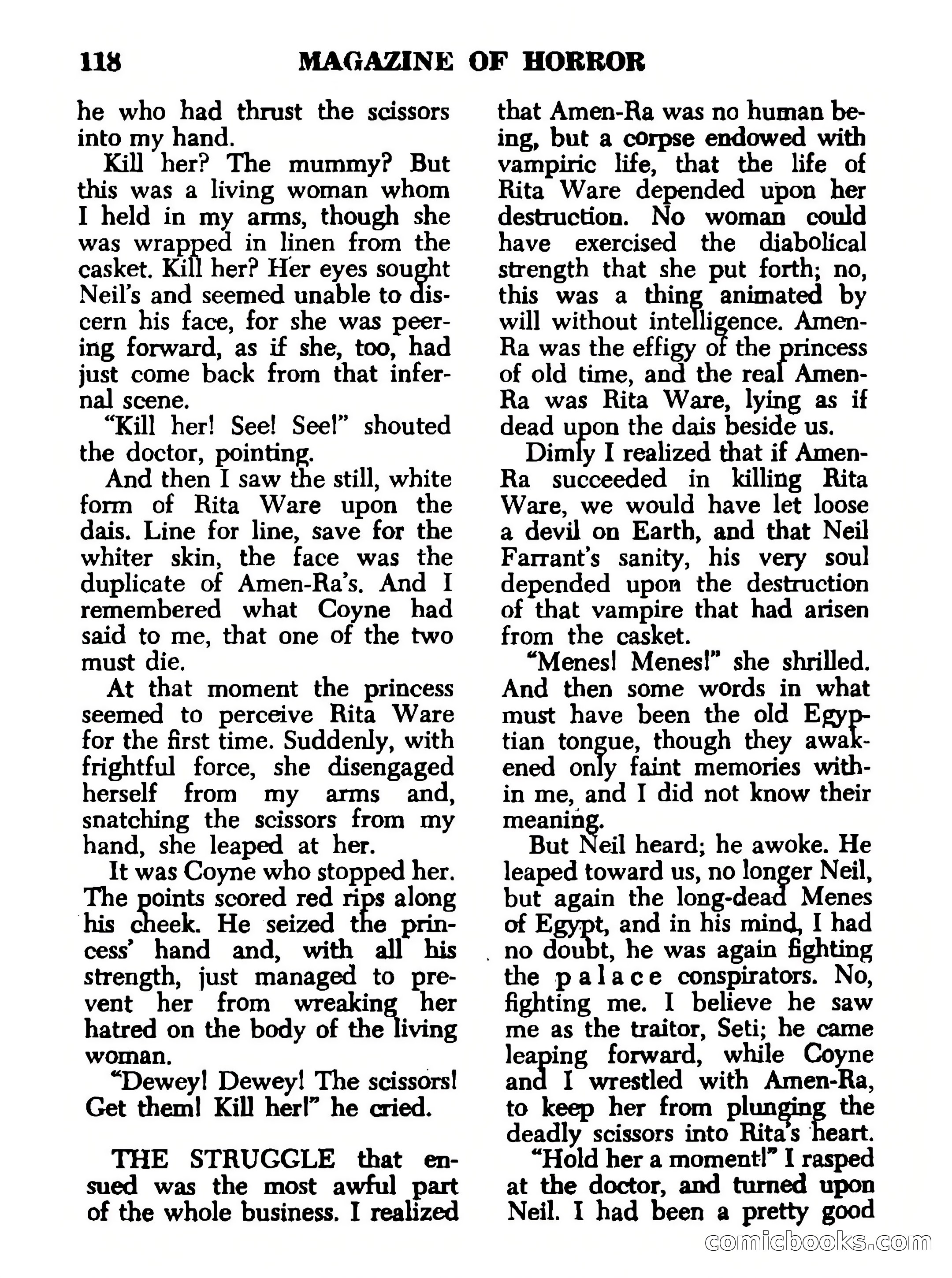 Magazine of Horror #17 — page 118 of 132