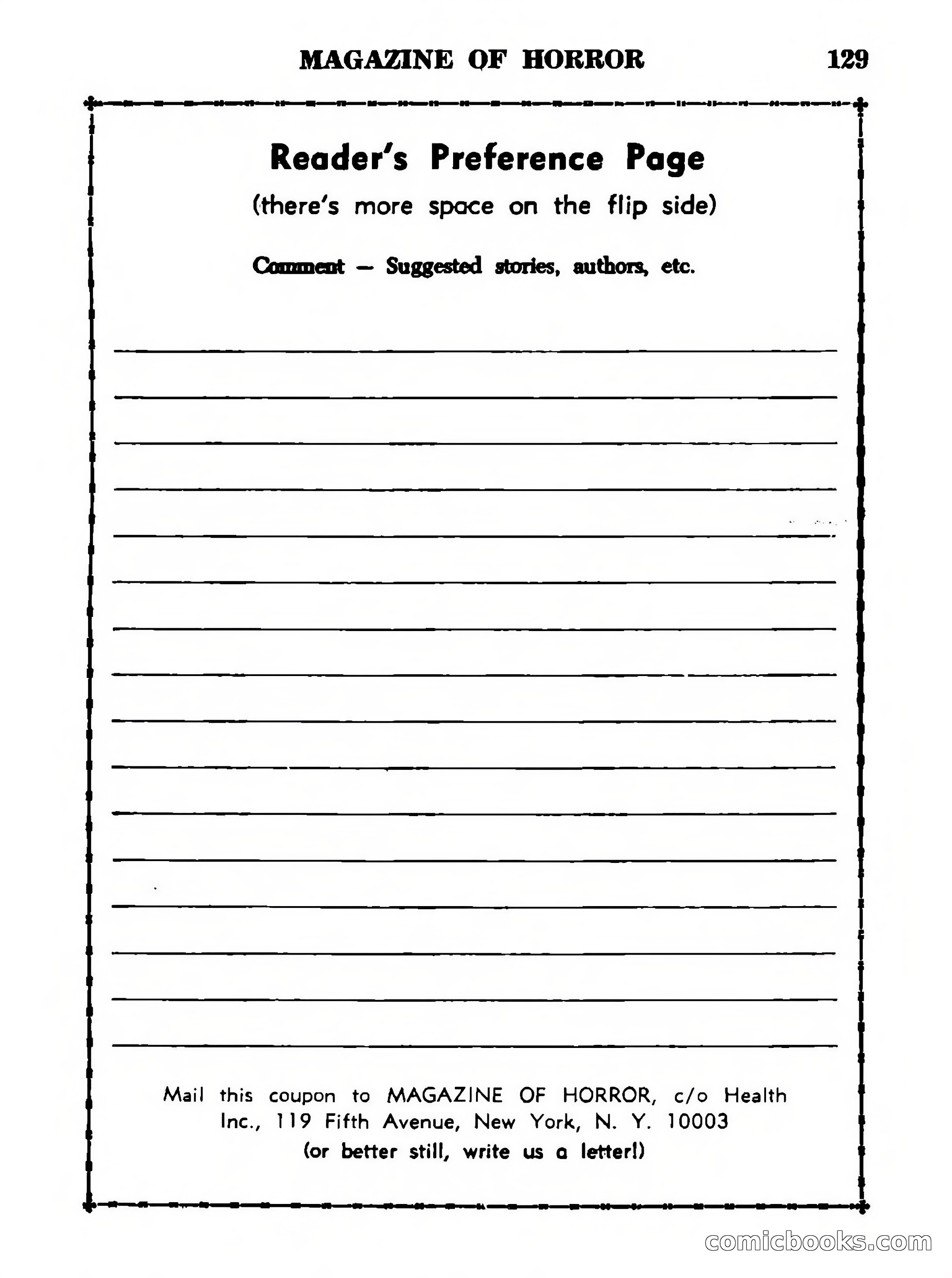 Magazine of Horror #17 — page 129 of 132