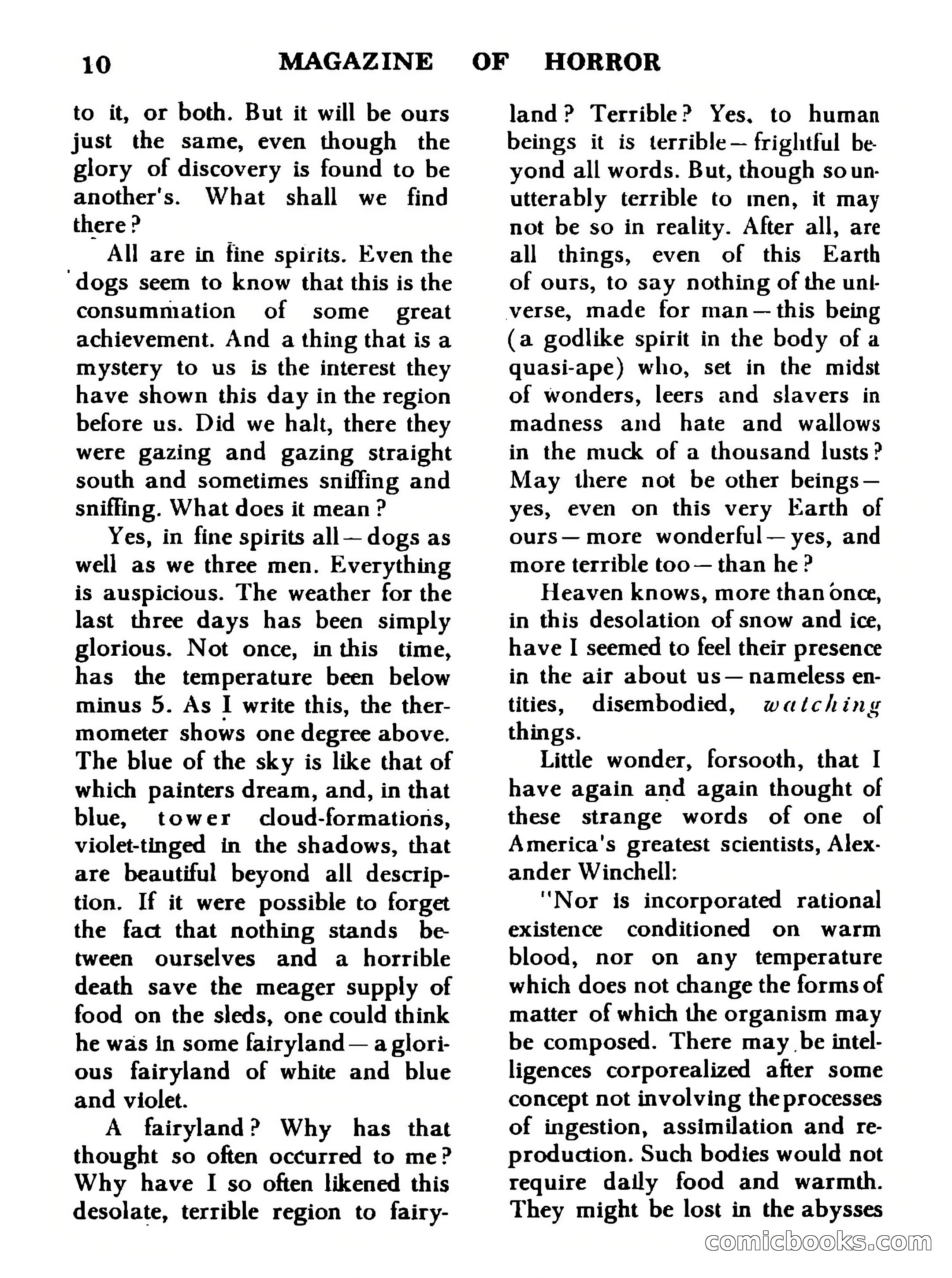 Magazine of Horror #18 — page 10 of 132