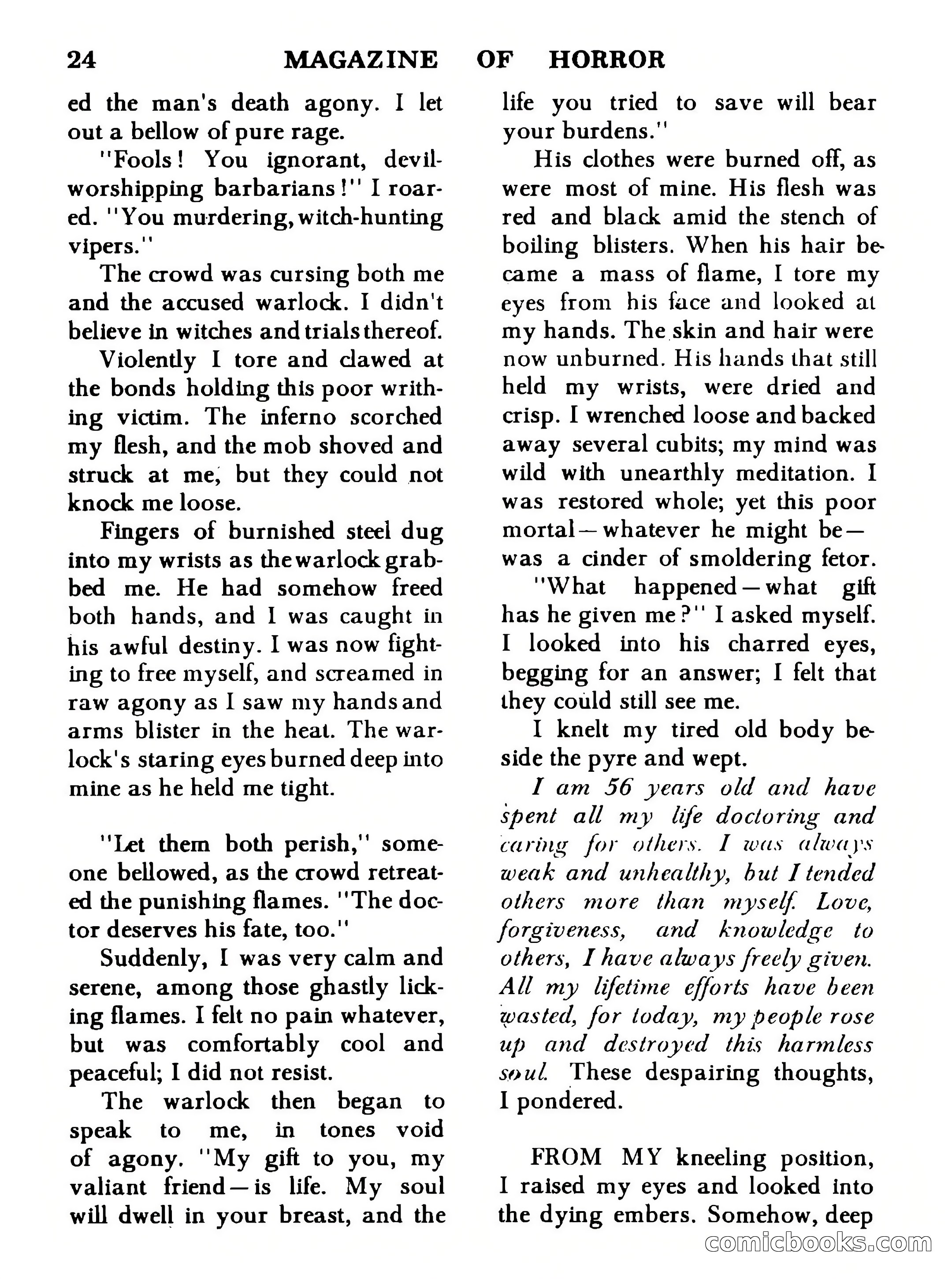Magazine of Horror #18 — page 24 of 132