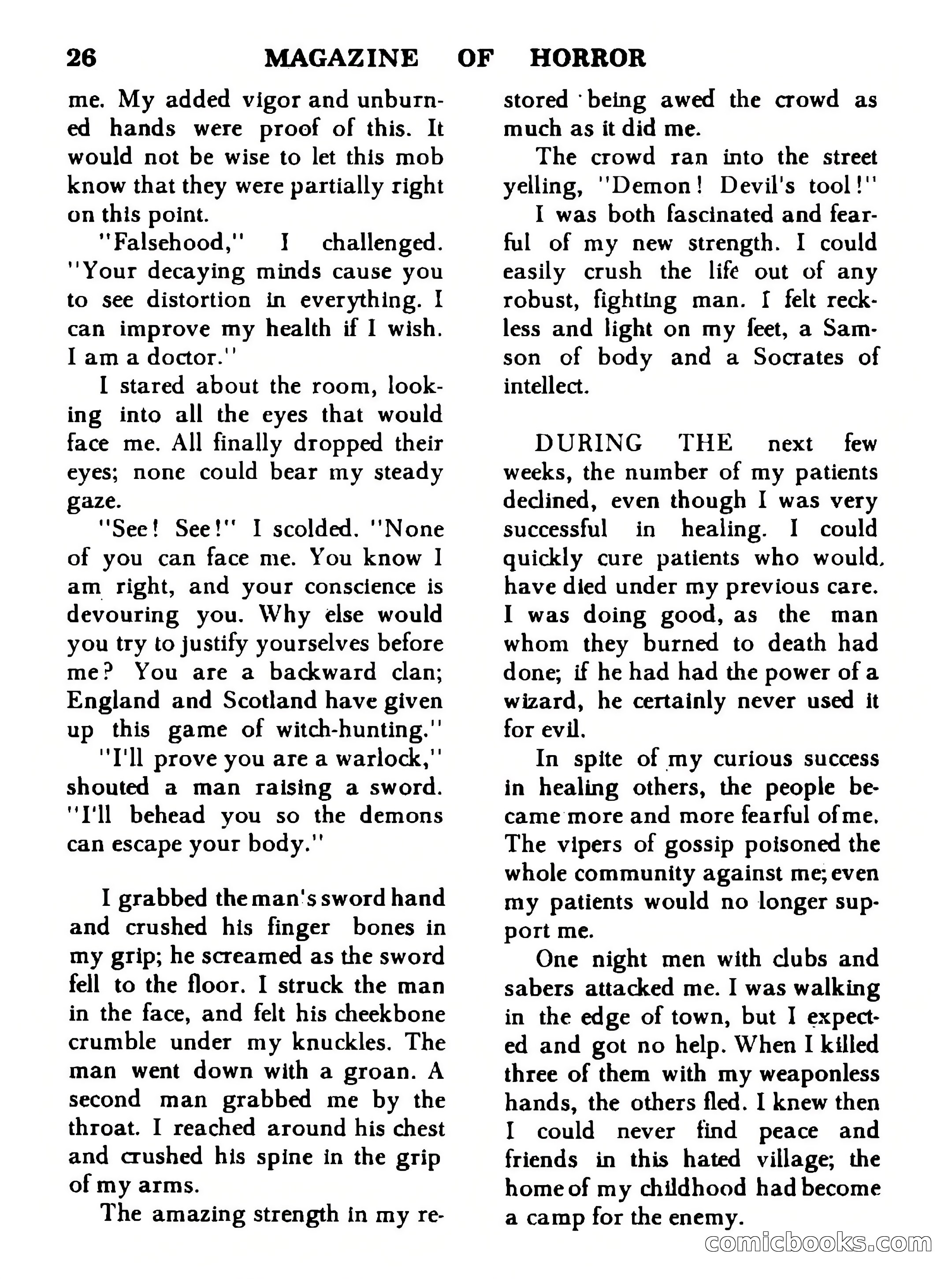 Magazine of Horror #18 — page 26 of 132