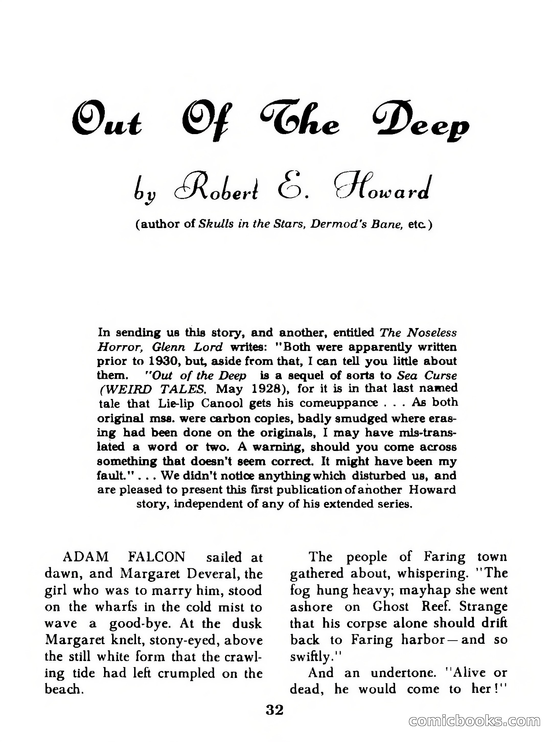 Magazine of Horror #18 — page 32 of 132