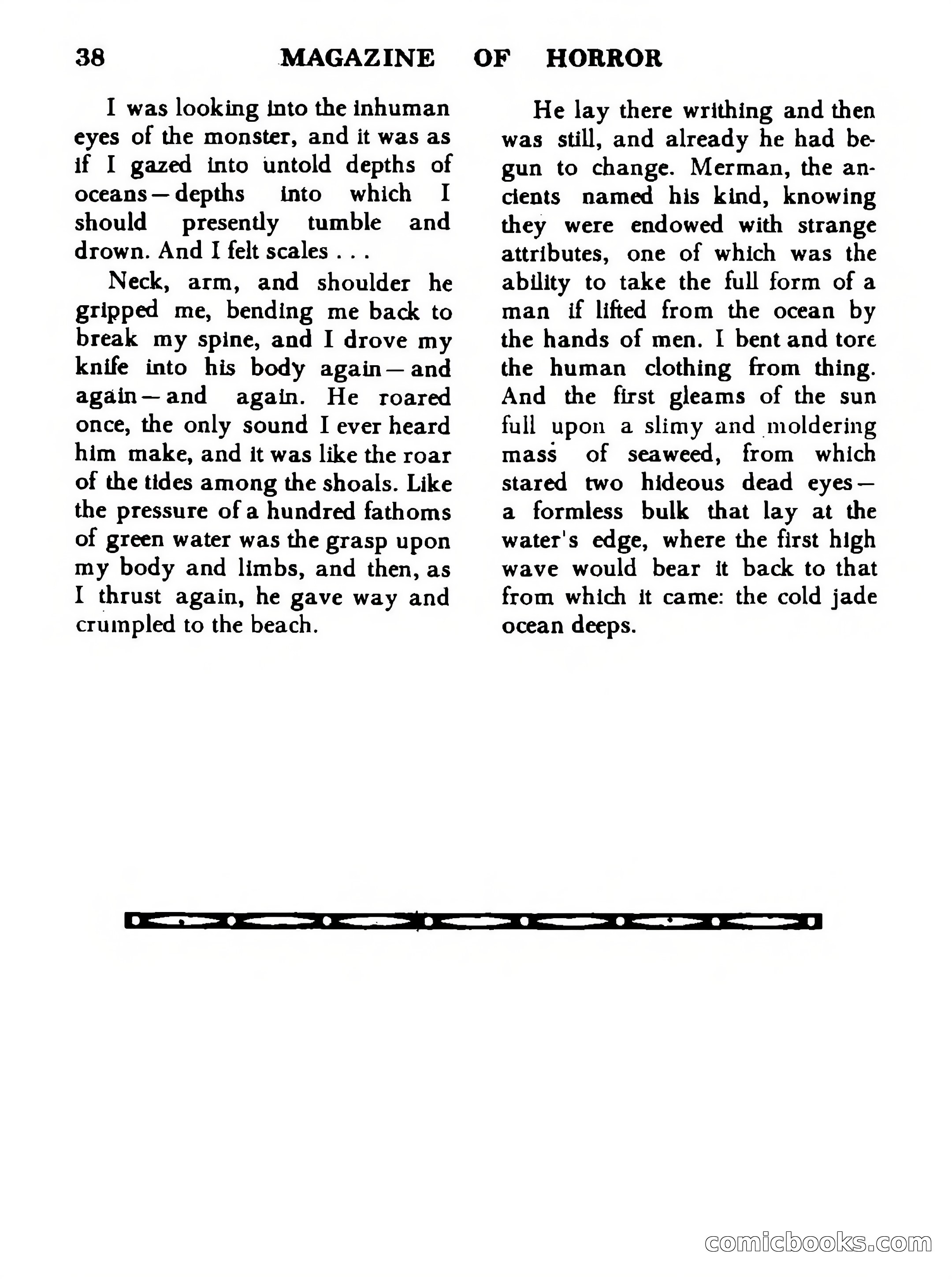 Magazine of Horror #18 — page 38 of 132