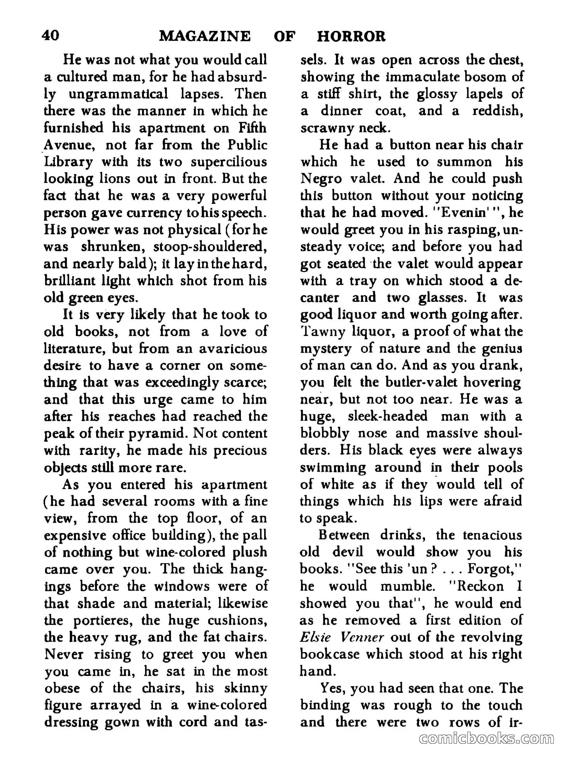 Magazine of Horror #18 — page 40 of 132