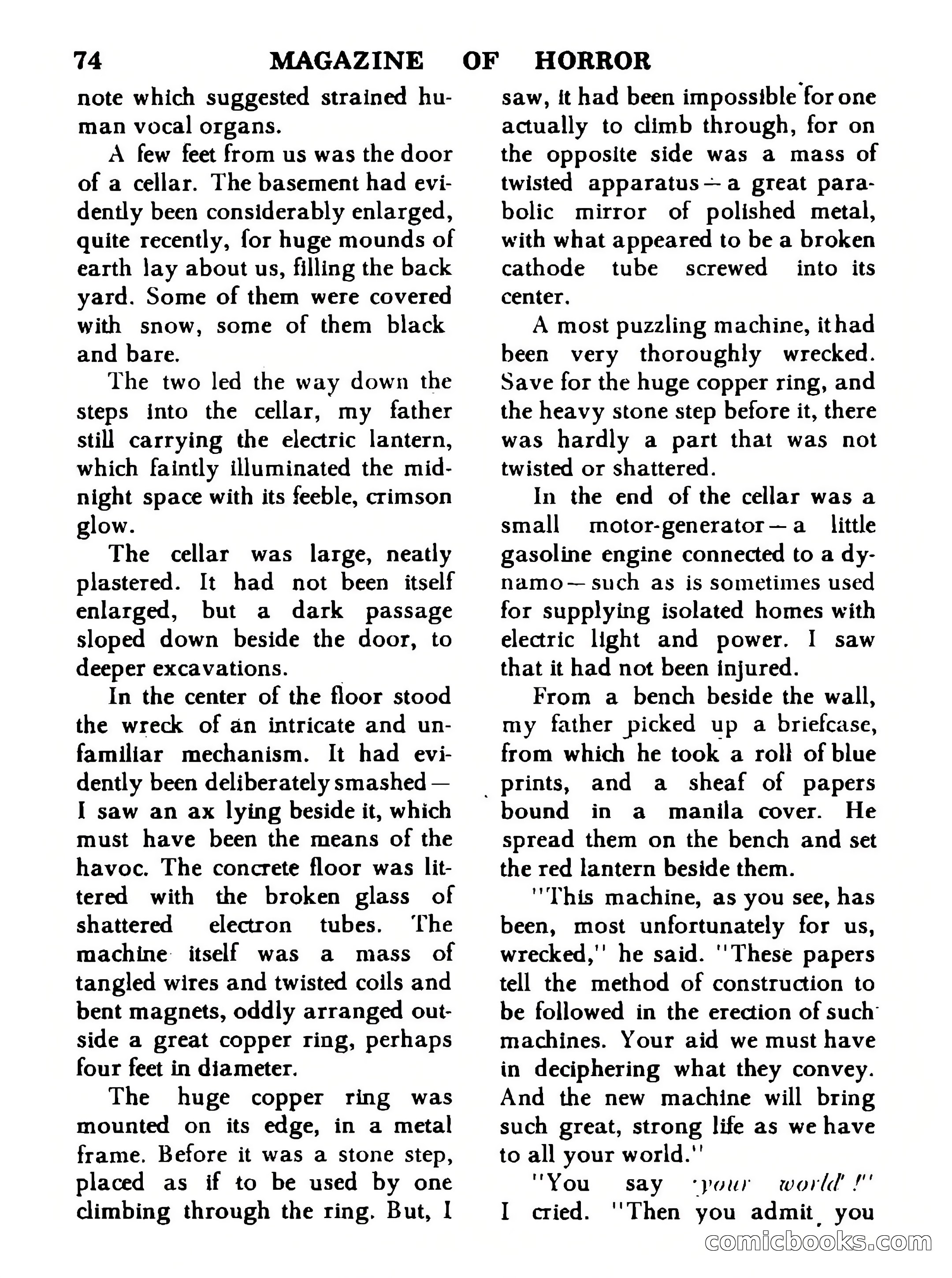 Magazine of Horror #18 — page 74 of 132