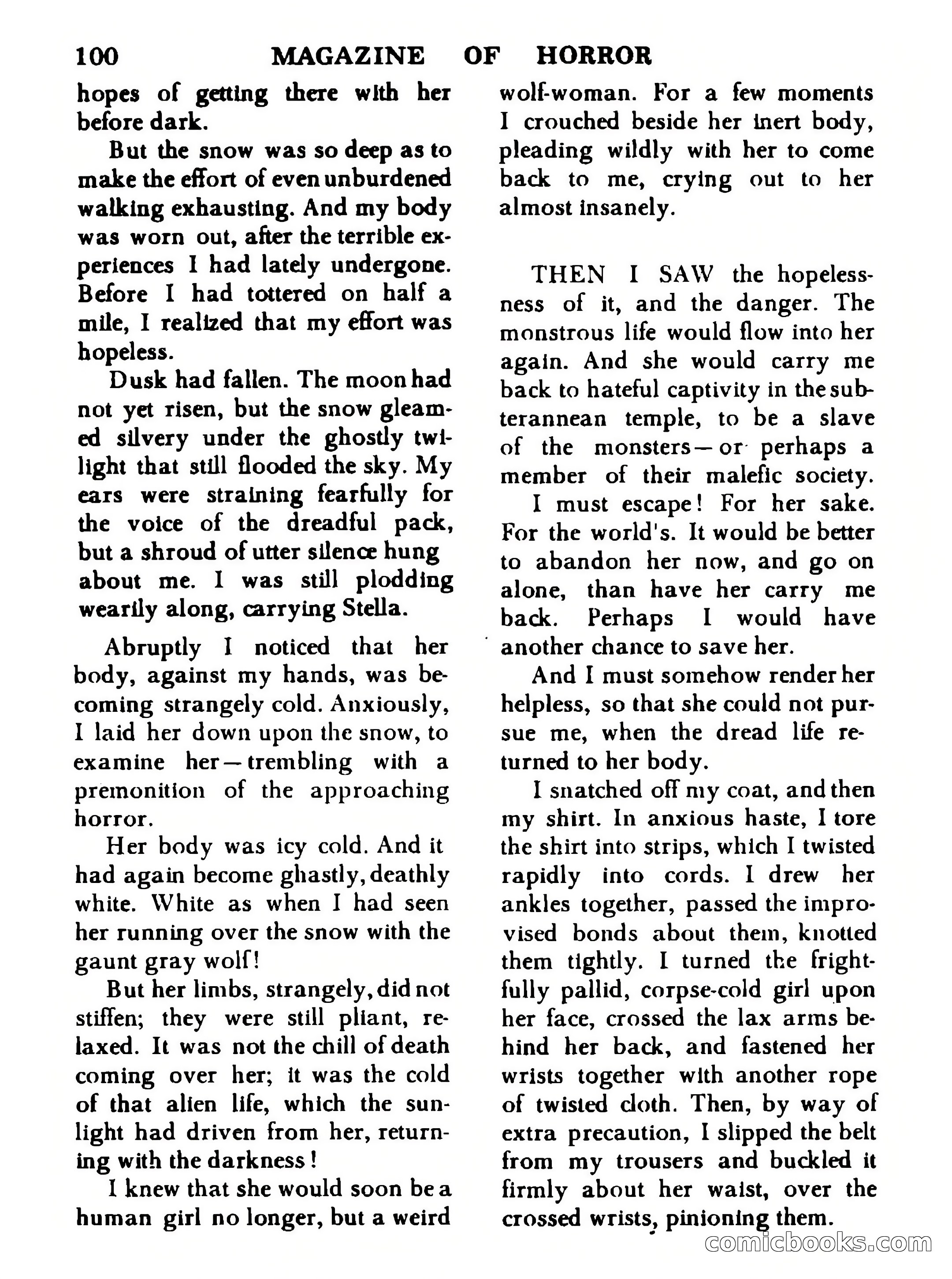 Magazine of Horror #18 — page 100 of 132