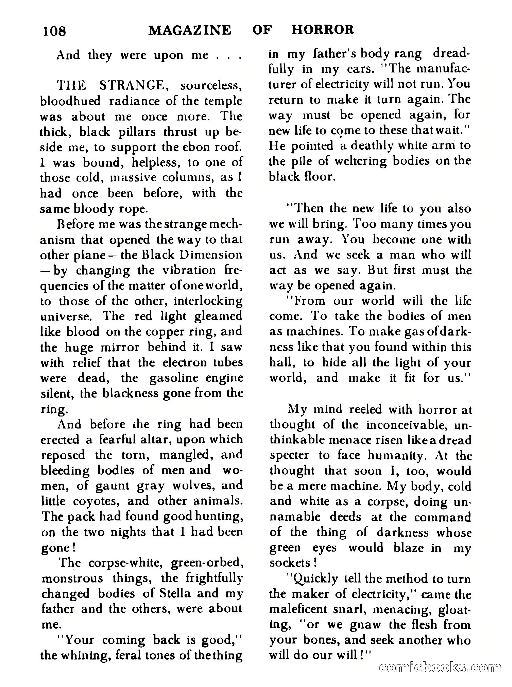 Magazine of Horror #18 — page 108 of 132