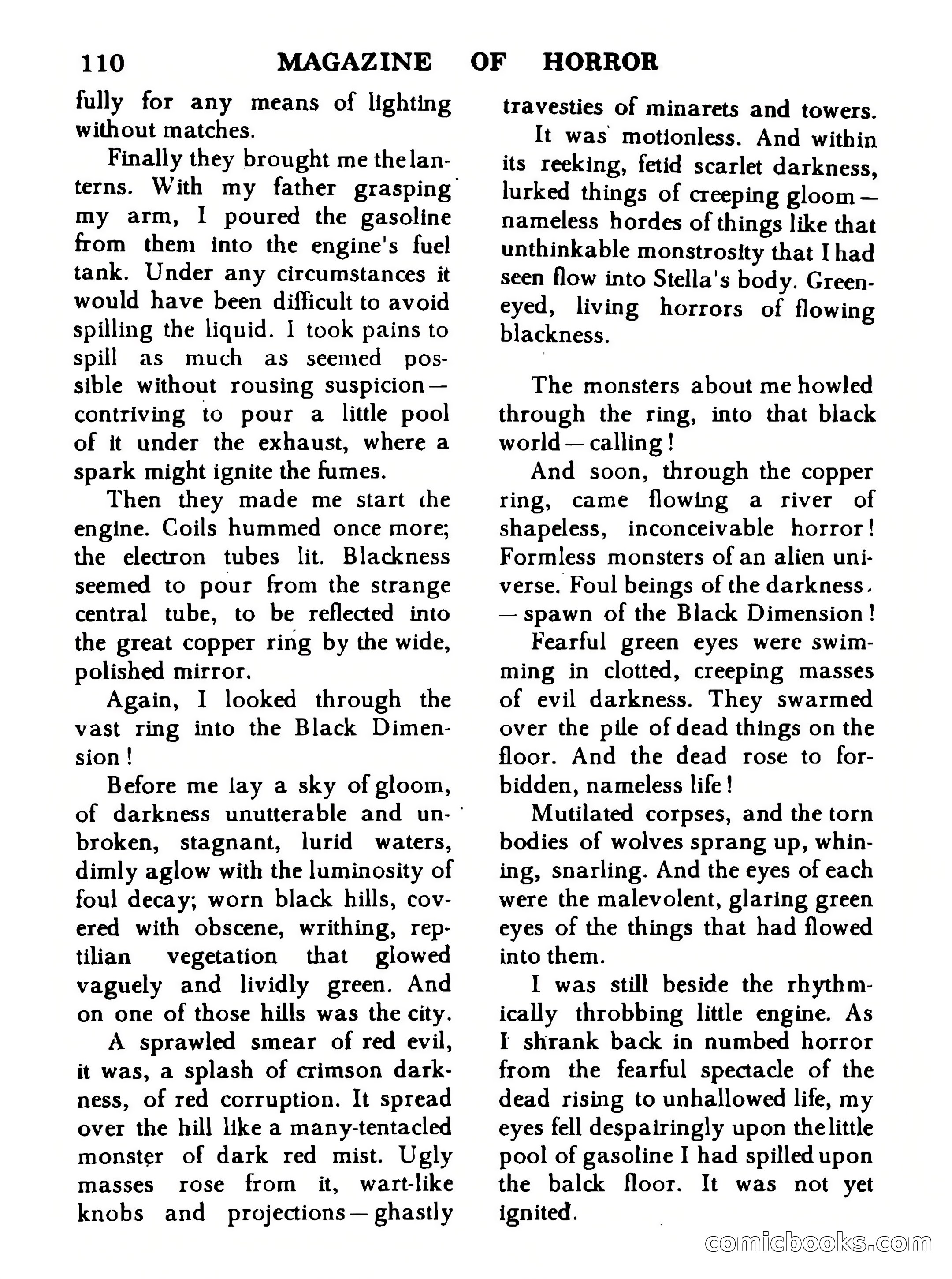 Magazine of Horror #18 — page 110 of 132