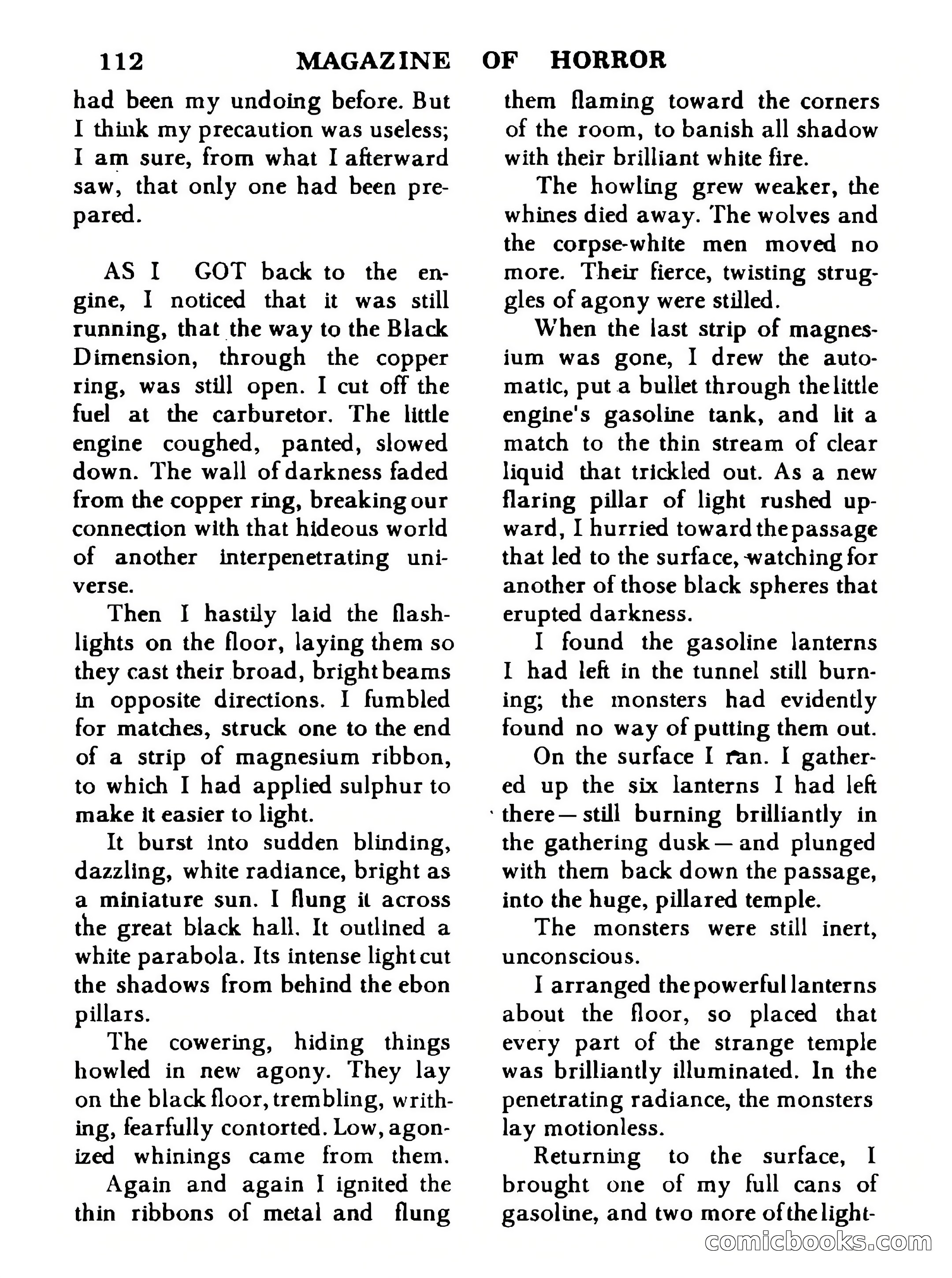 Magazine of Horror #18 — page 112 of 132