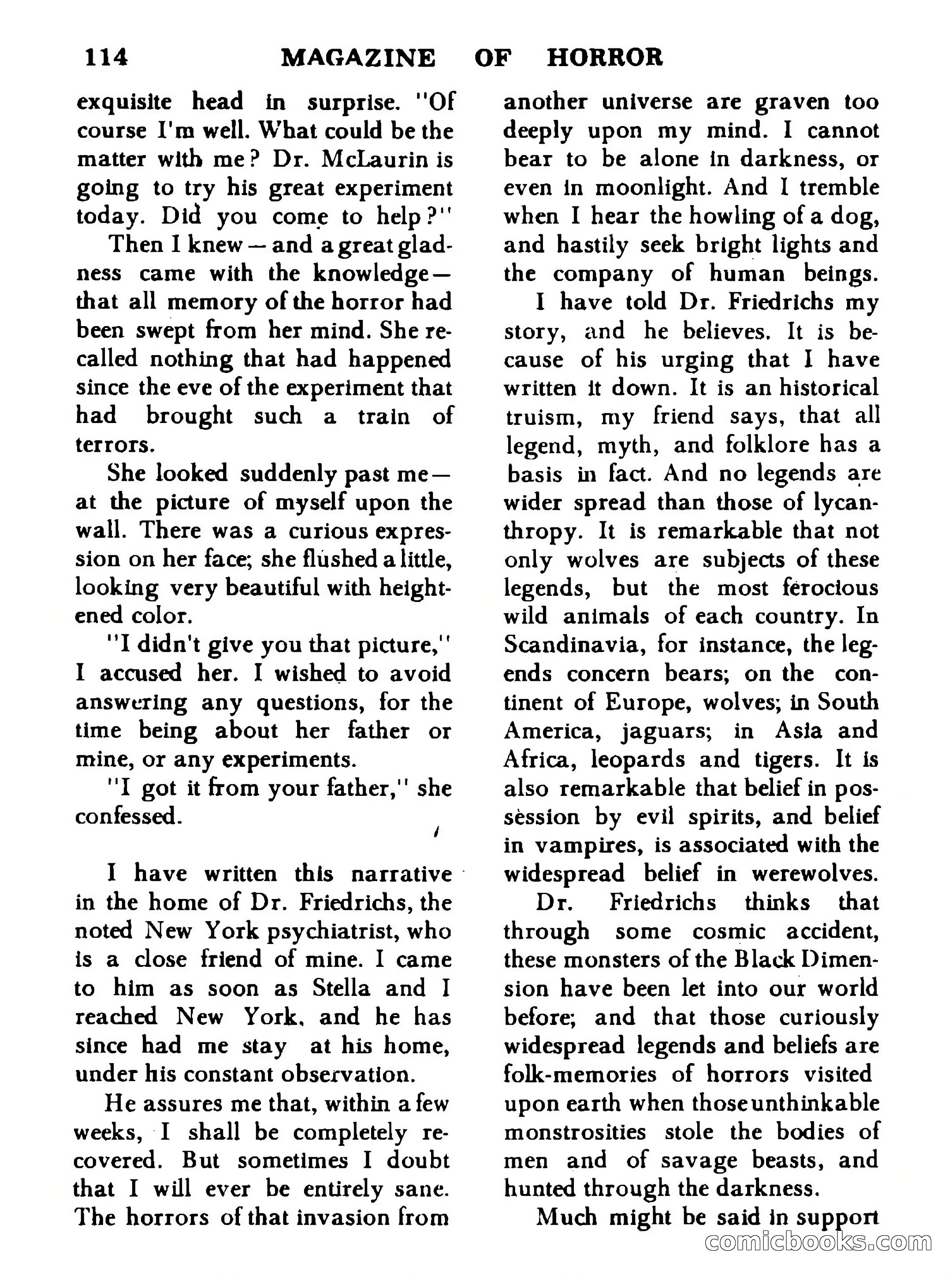 Magazine of Horror #18 — page 114 of 132