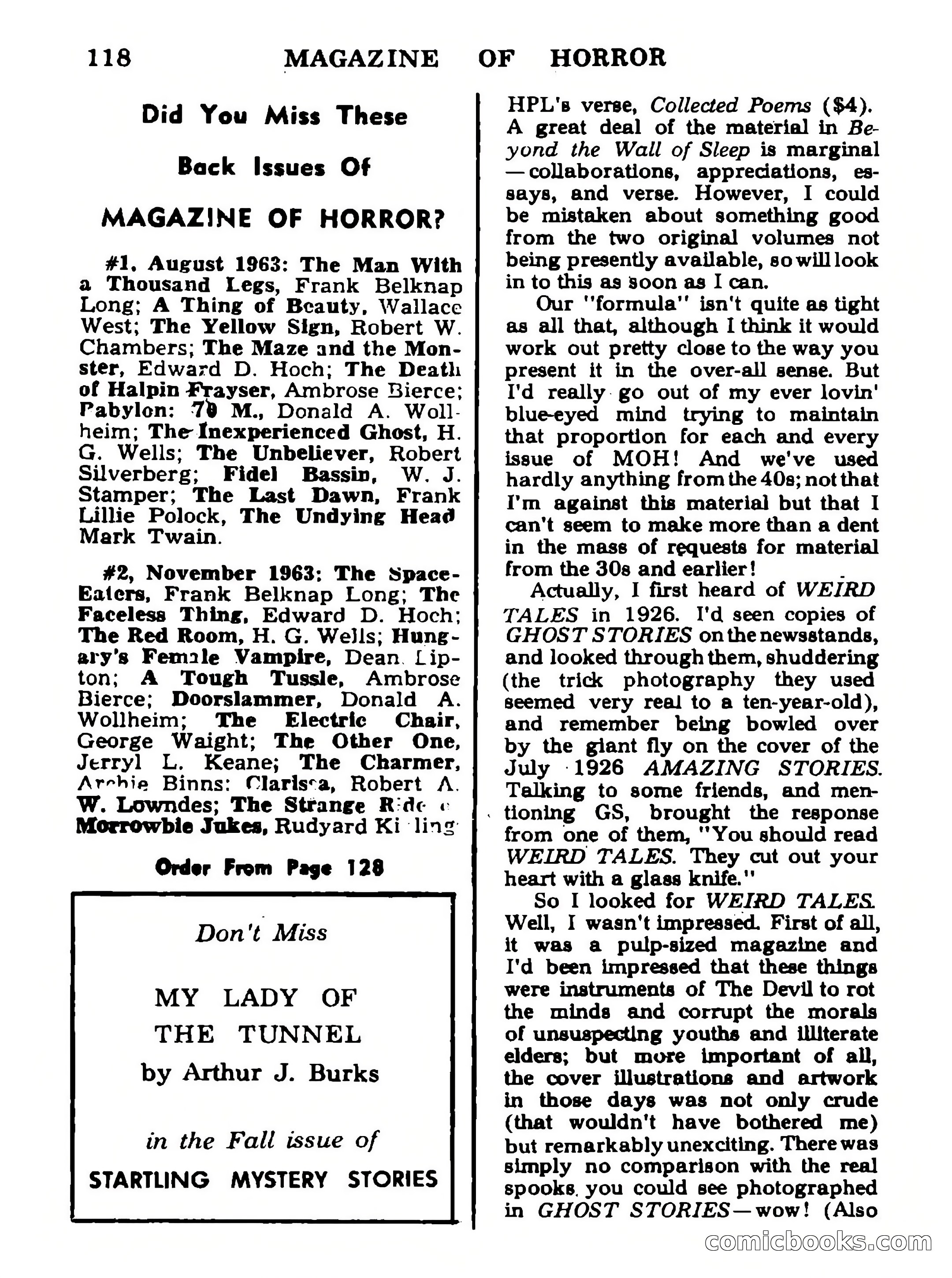 Magazine of Horror #18 — page 118 of 132
