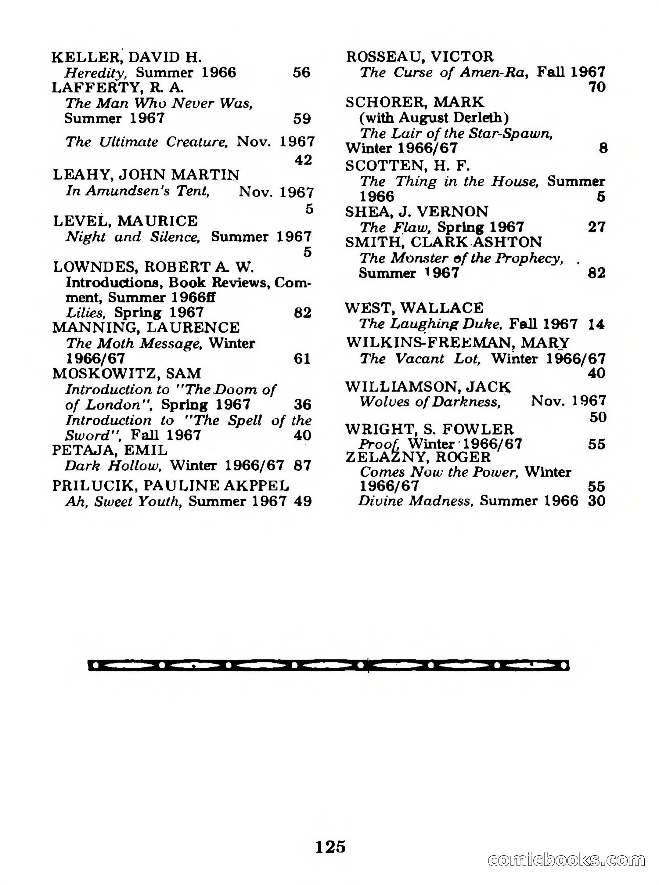 Magazine of Horror #18 — page 125 of 132