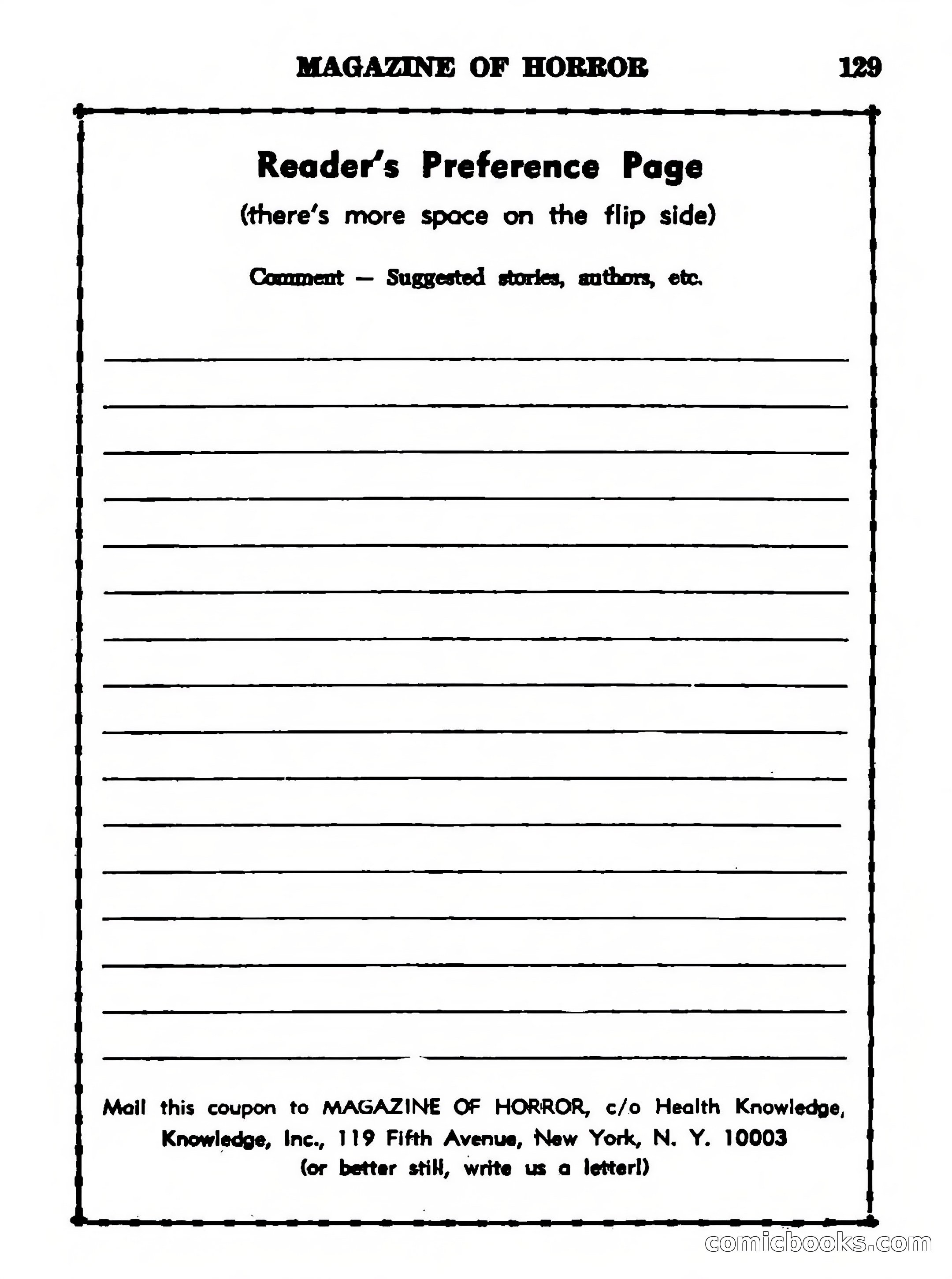 Magazine of Horror #18 — page 129 of 132
