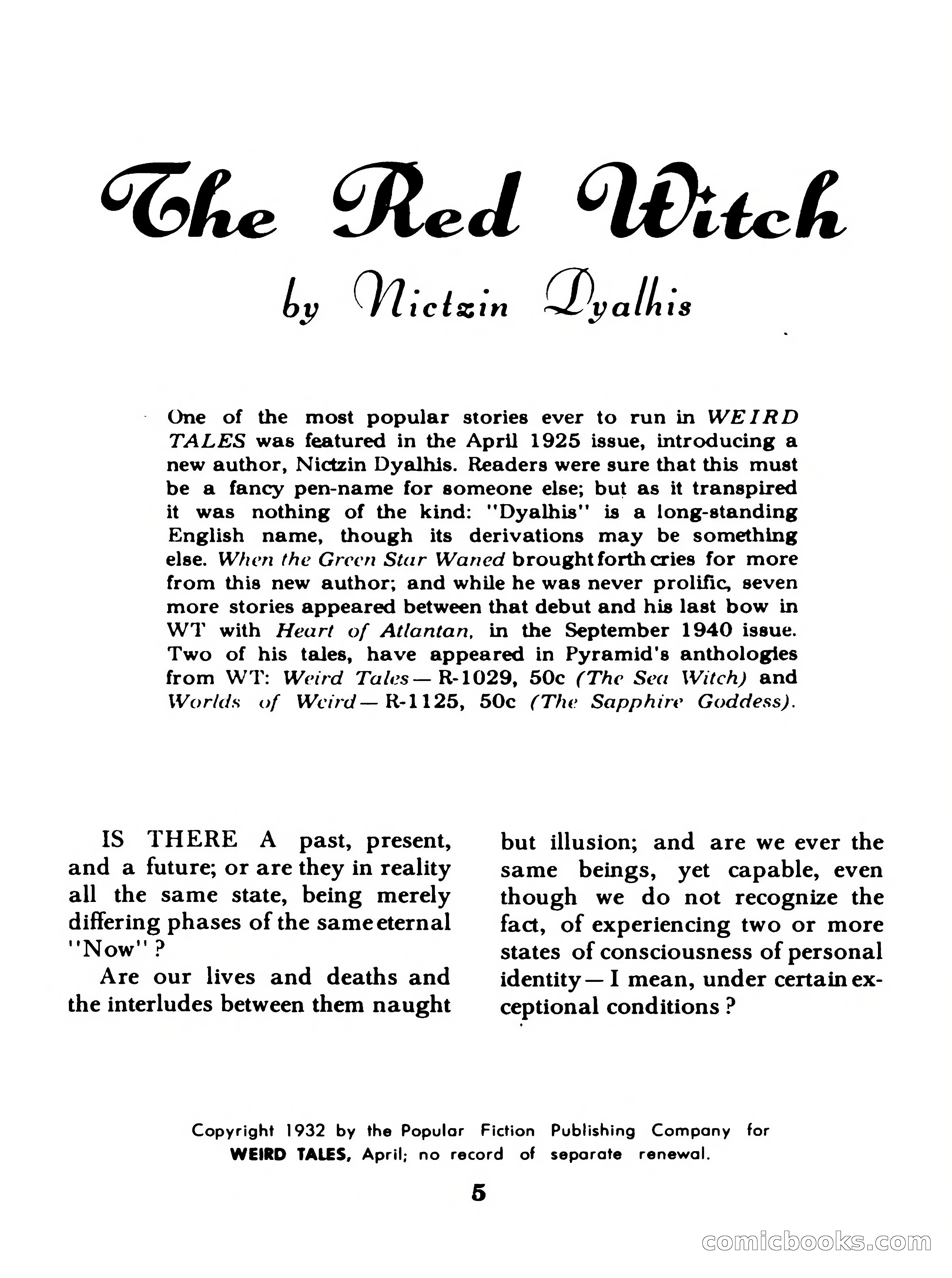 Magazine of Horror #19 — page 5 of 132