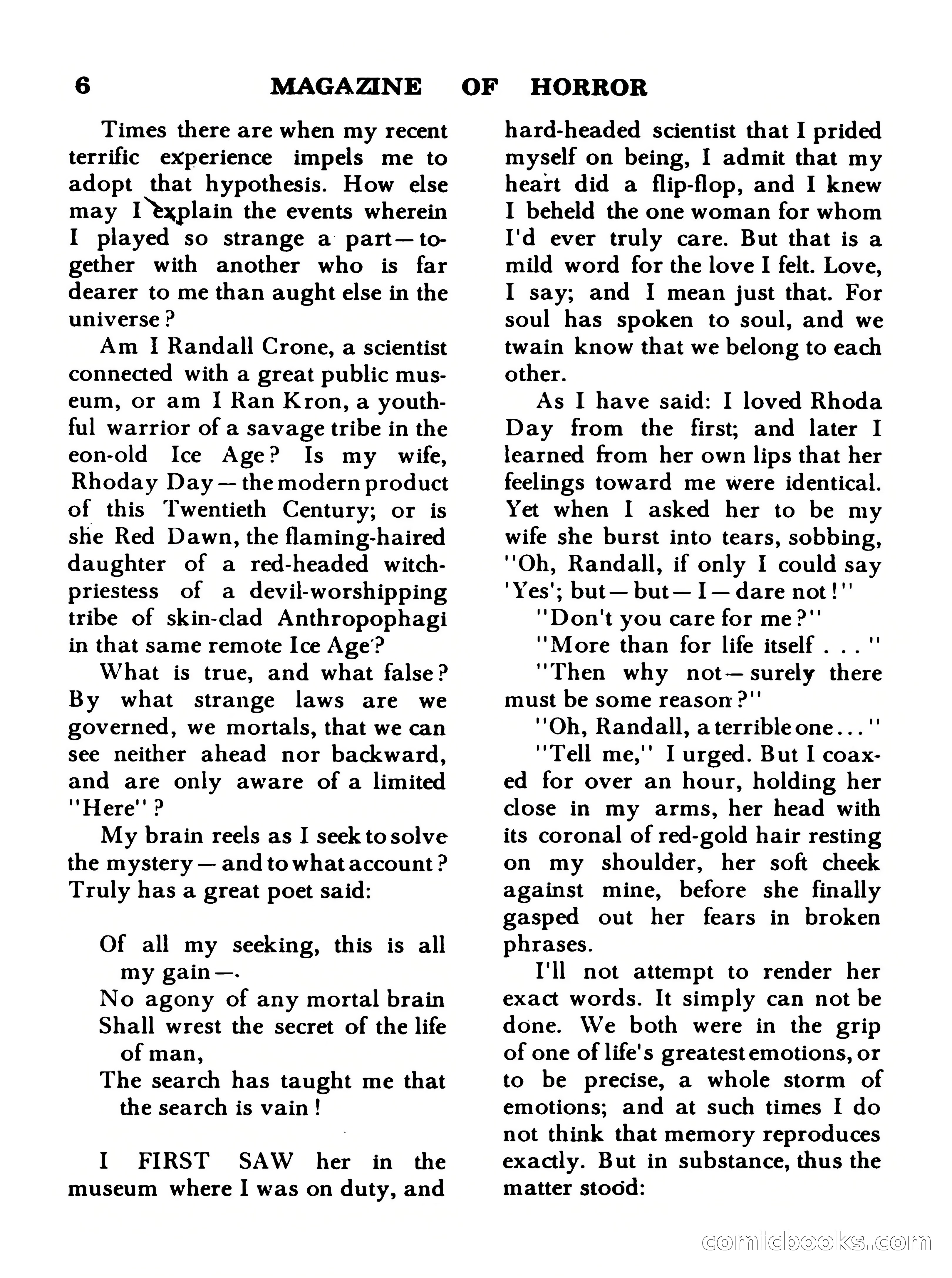 Magazine of Horror #19 — page 6 of 132