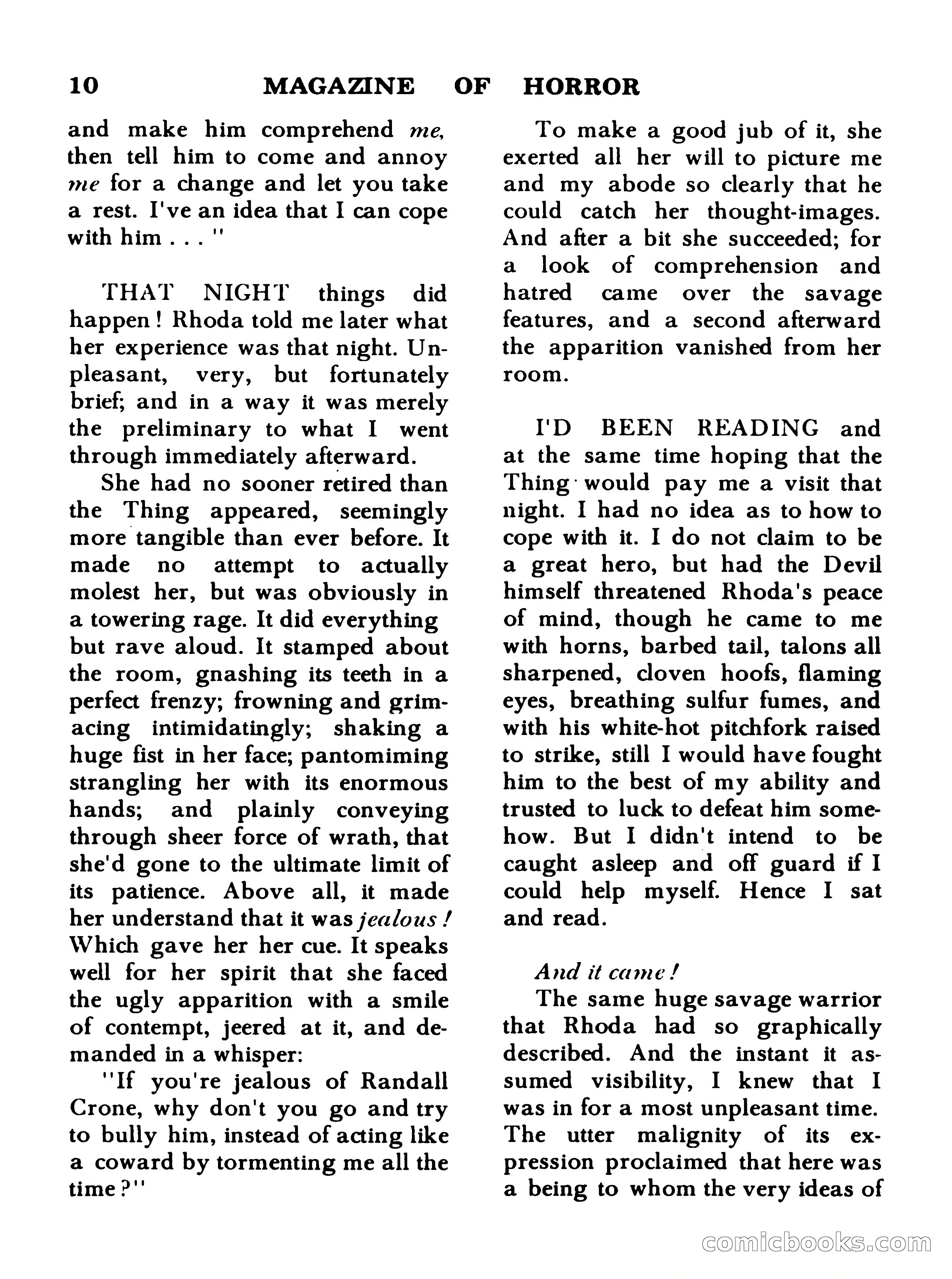 Magazine of Horror #19 — page 10 of 132
