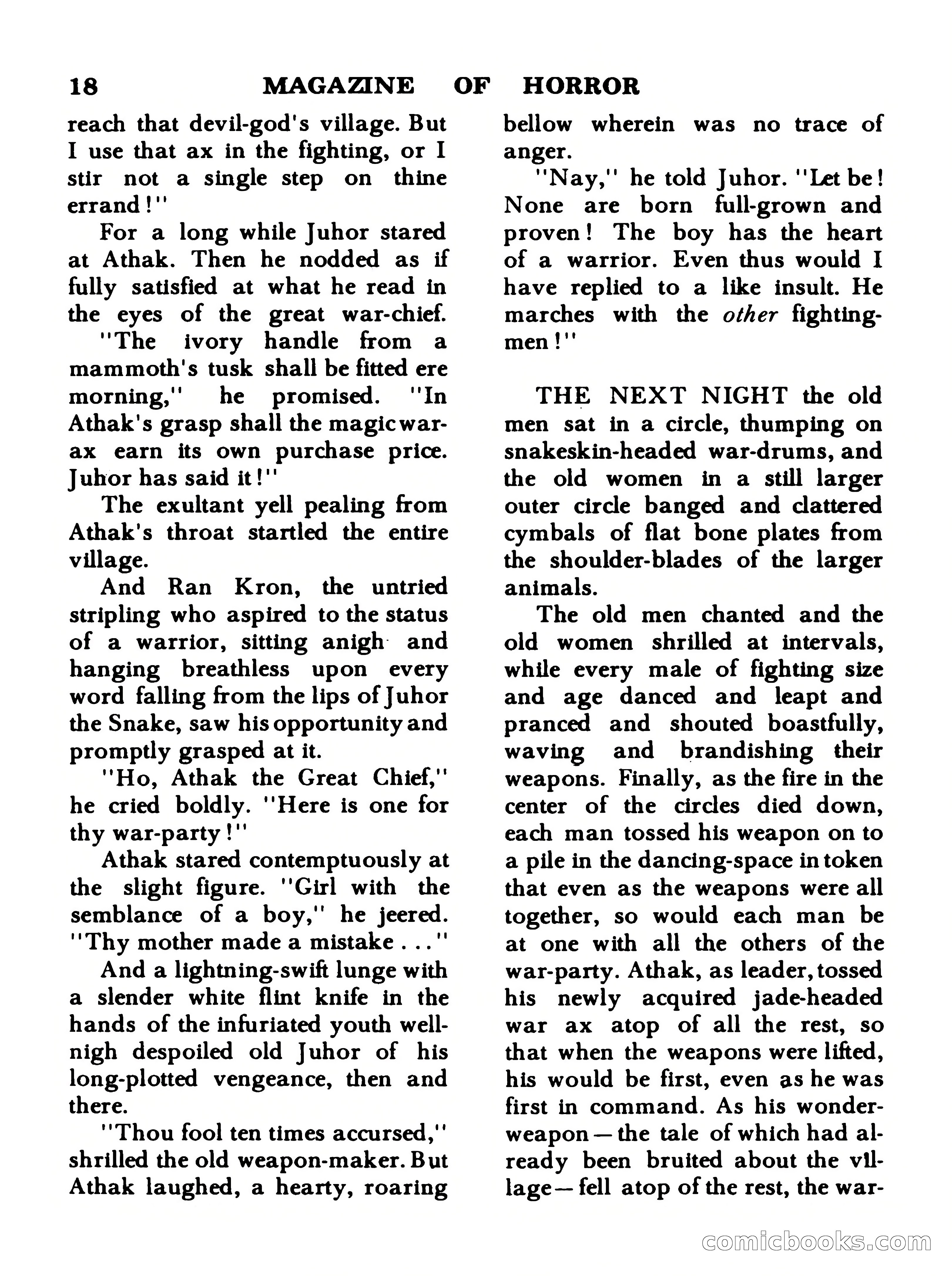 Magazine of Horror #19 — page 18 of 132