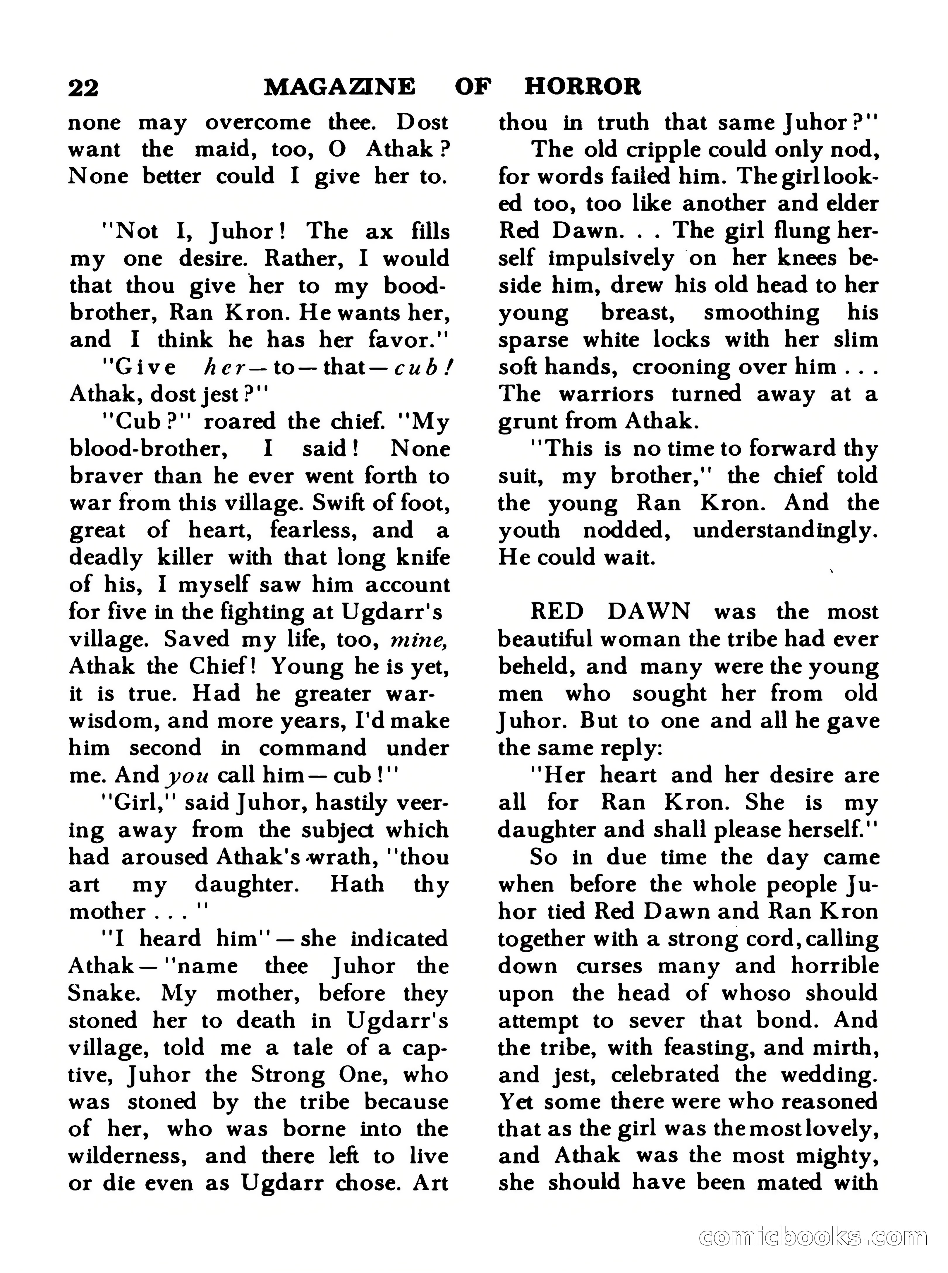 Magazine of Horror #19 — page 22 of 132