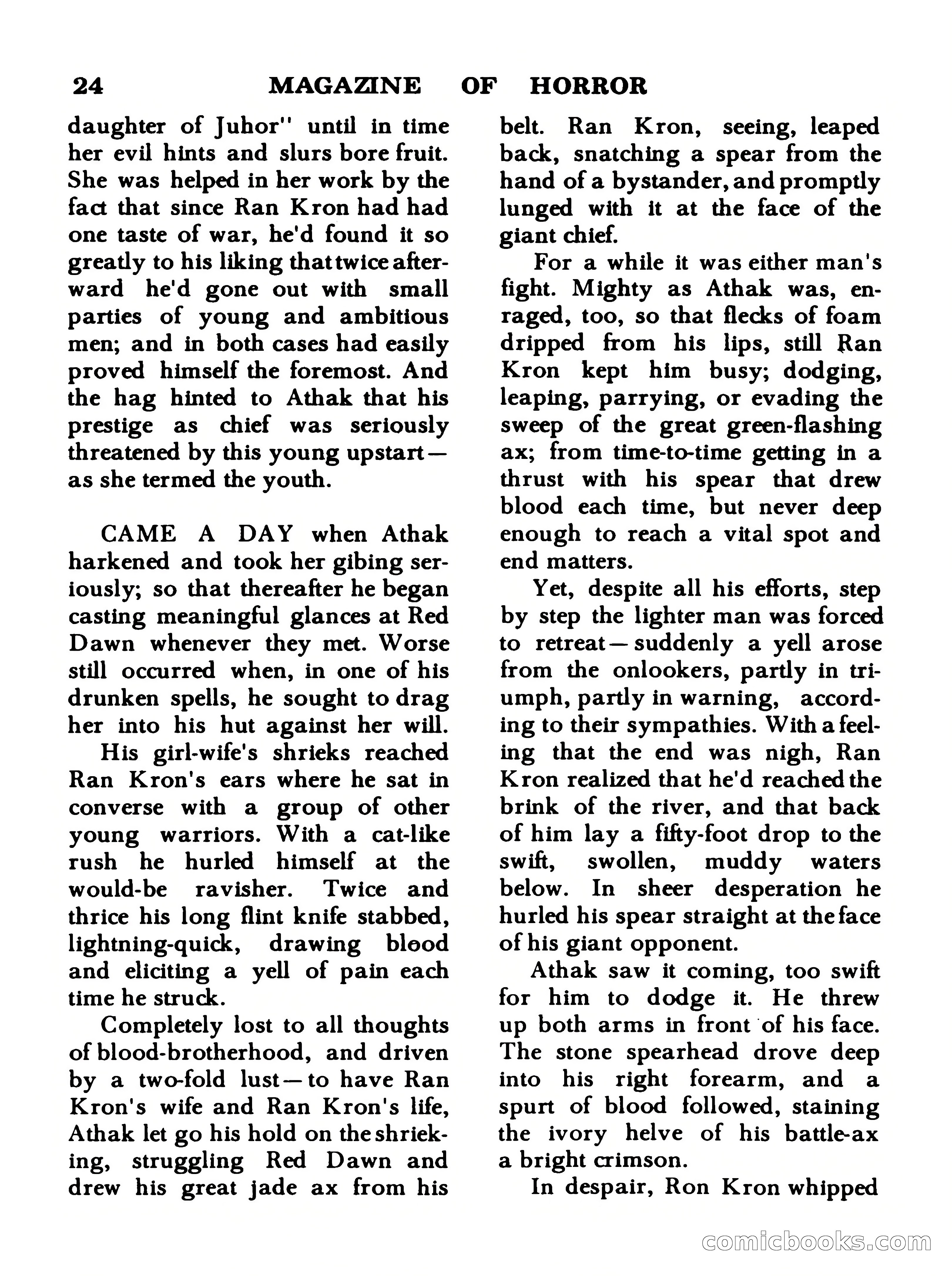 Magazine of Horror #19 — page 24 of 132