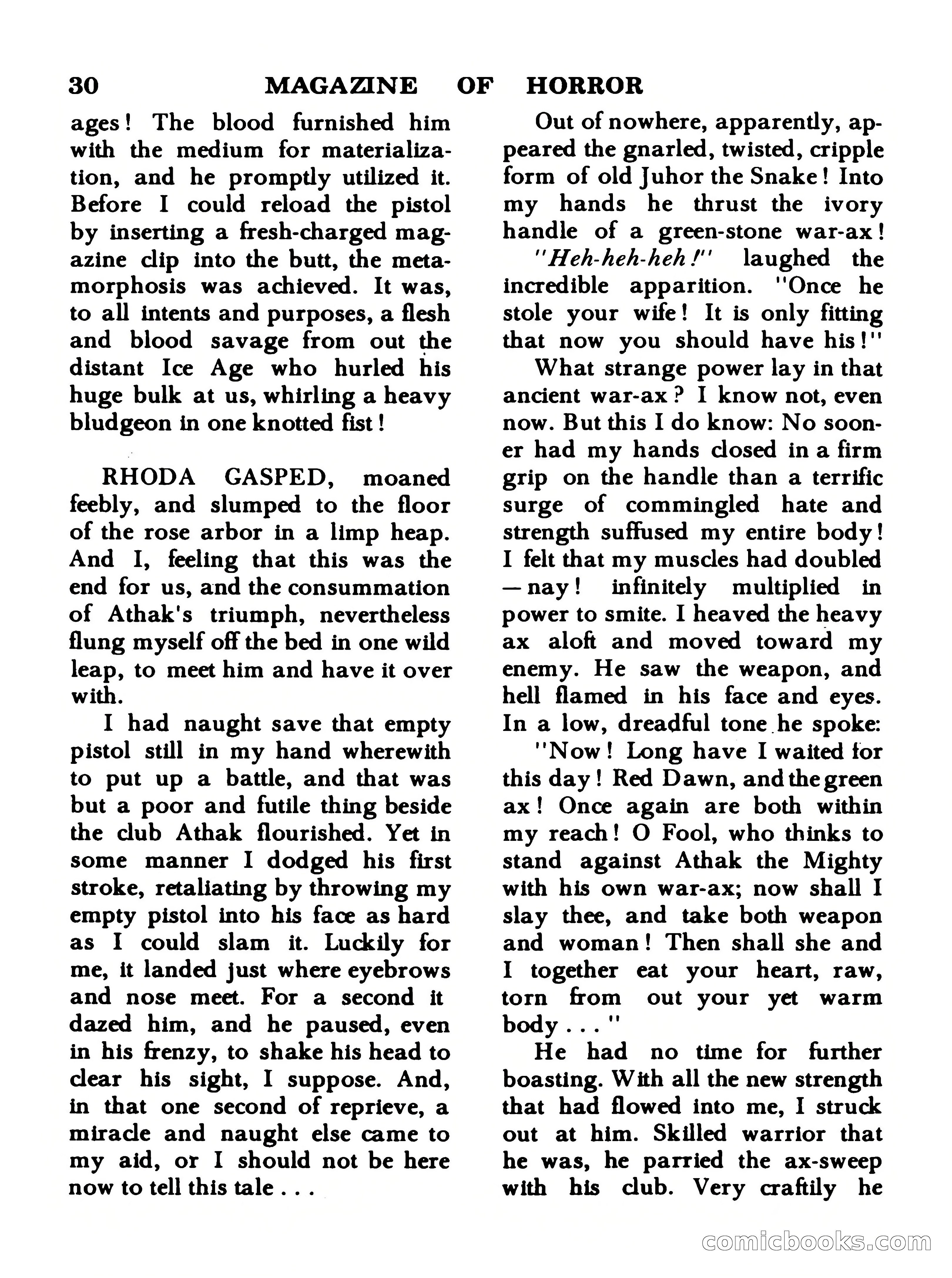 Magazine of Horror #19 — page 30 of 132