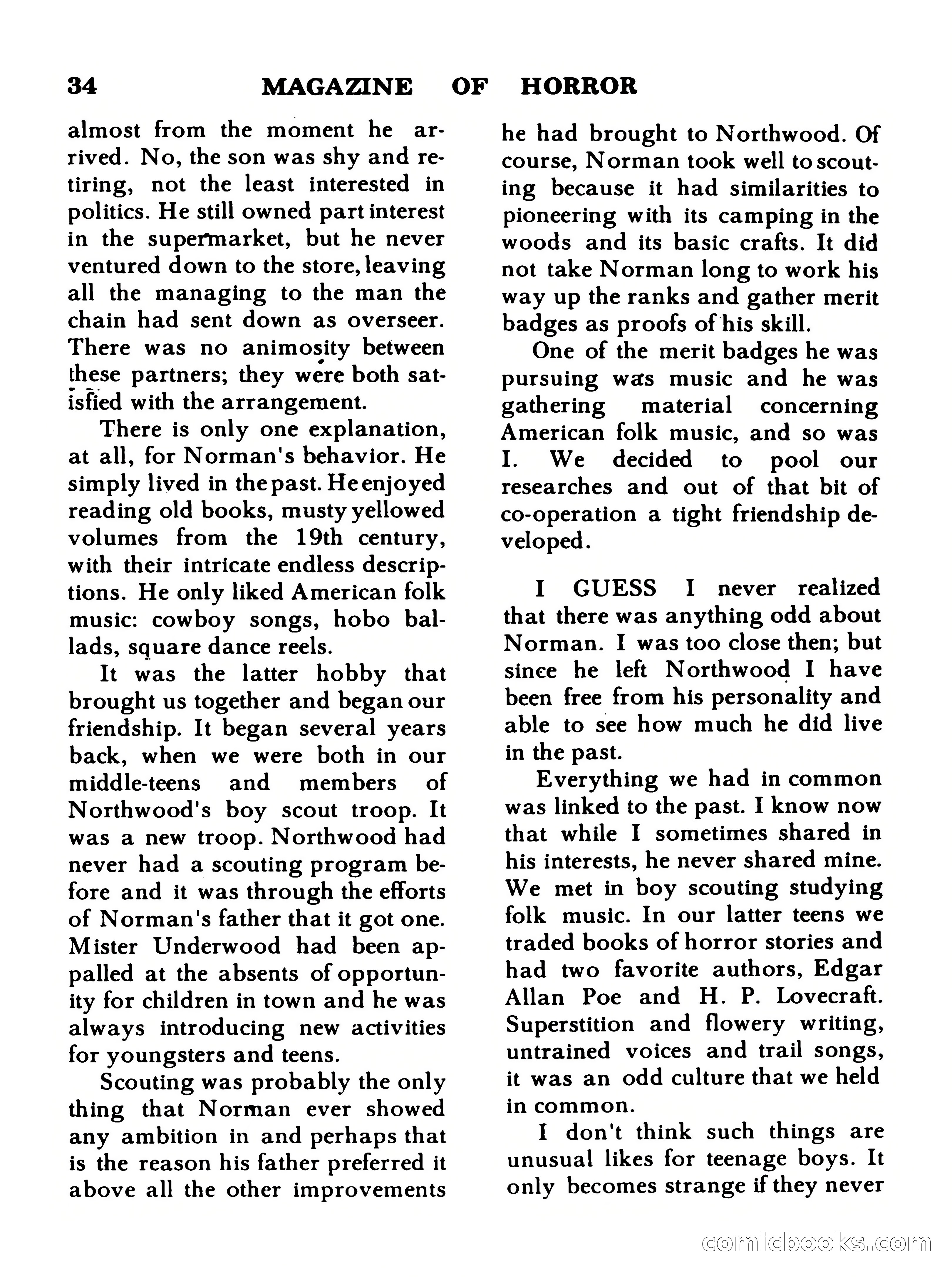 Magazine of Horror #19 — page 34 of 132
