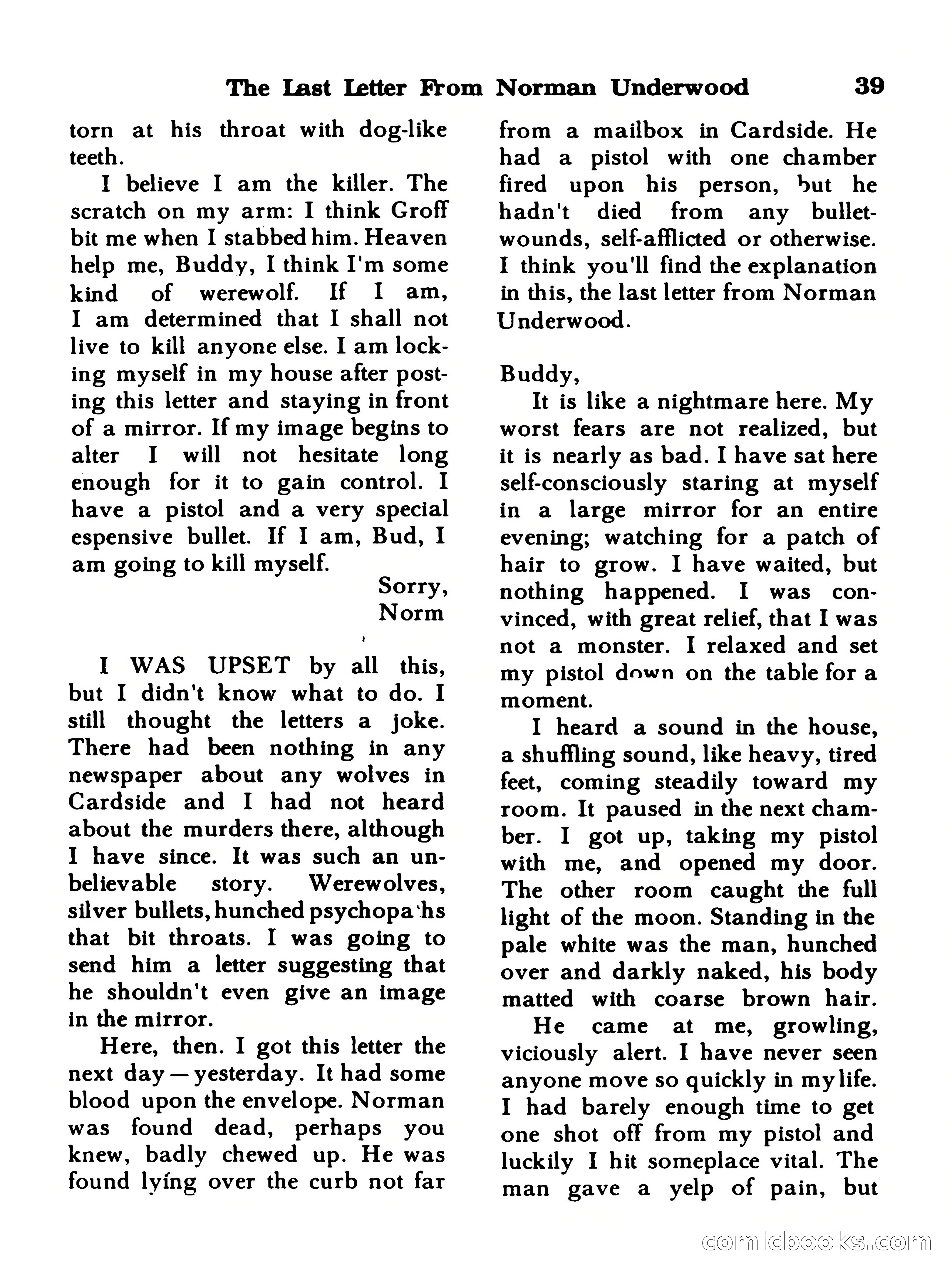 Magazine of Horror #19 — page 39 of 132